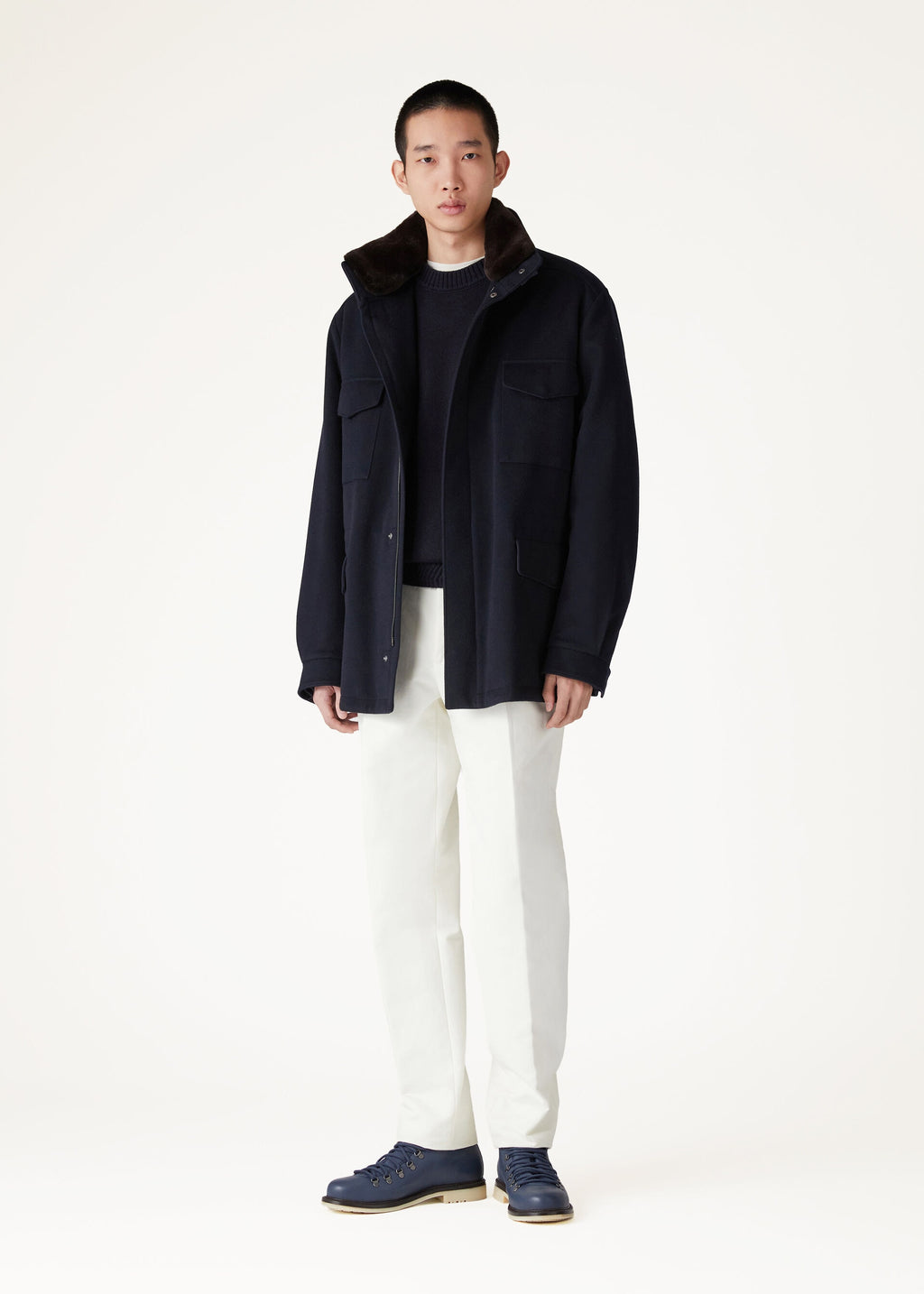 Traveller Jacket - Navy Blue
