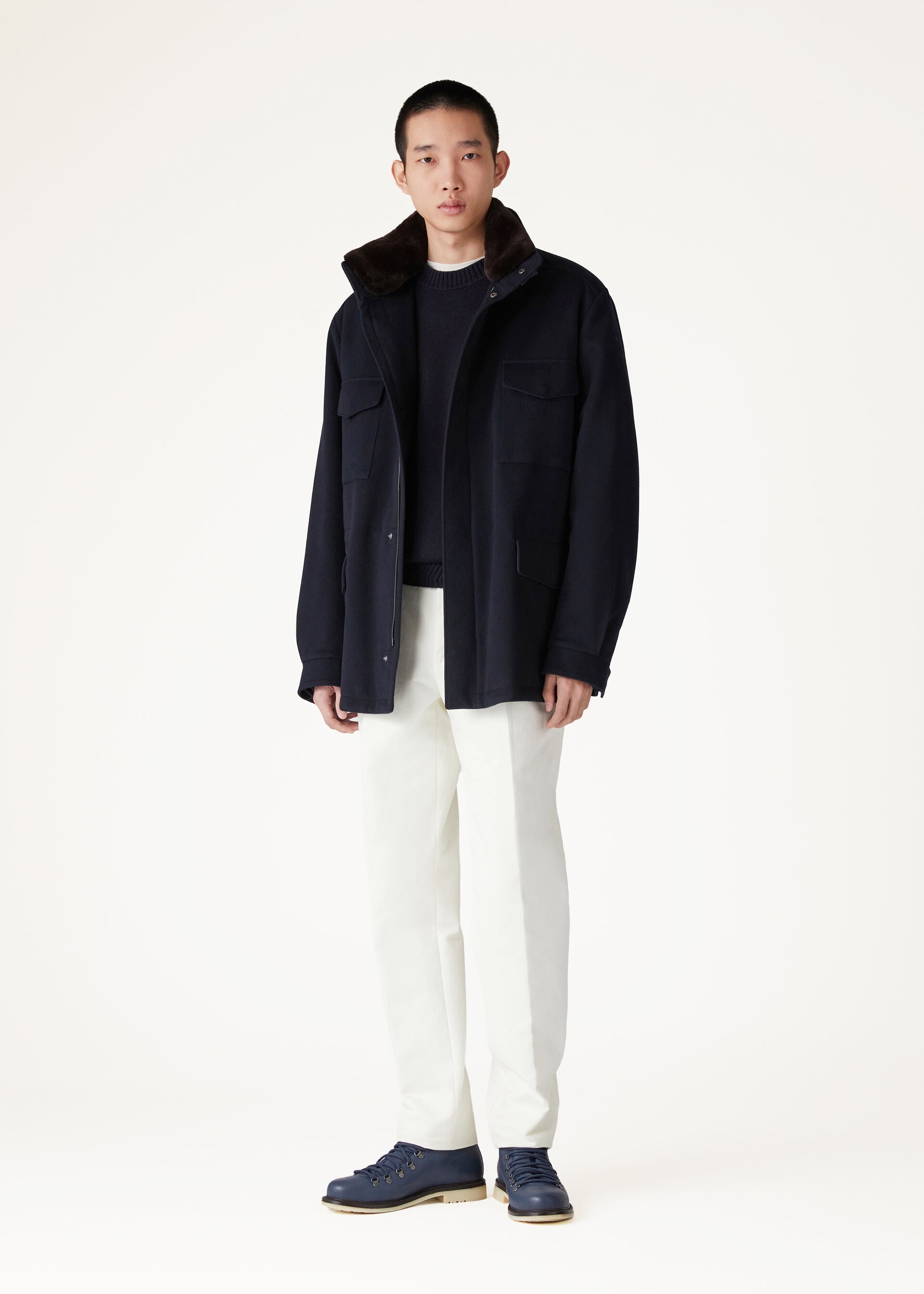 Traveller Jacket - Navy Blue