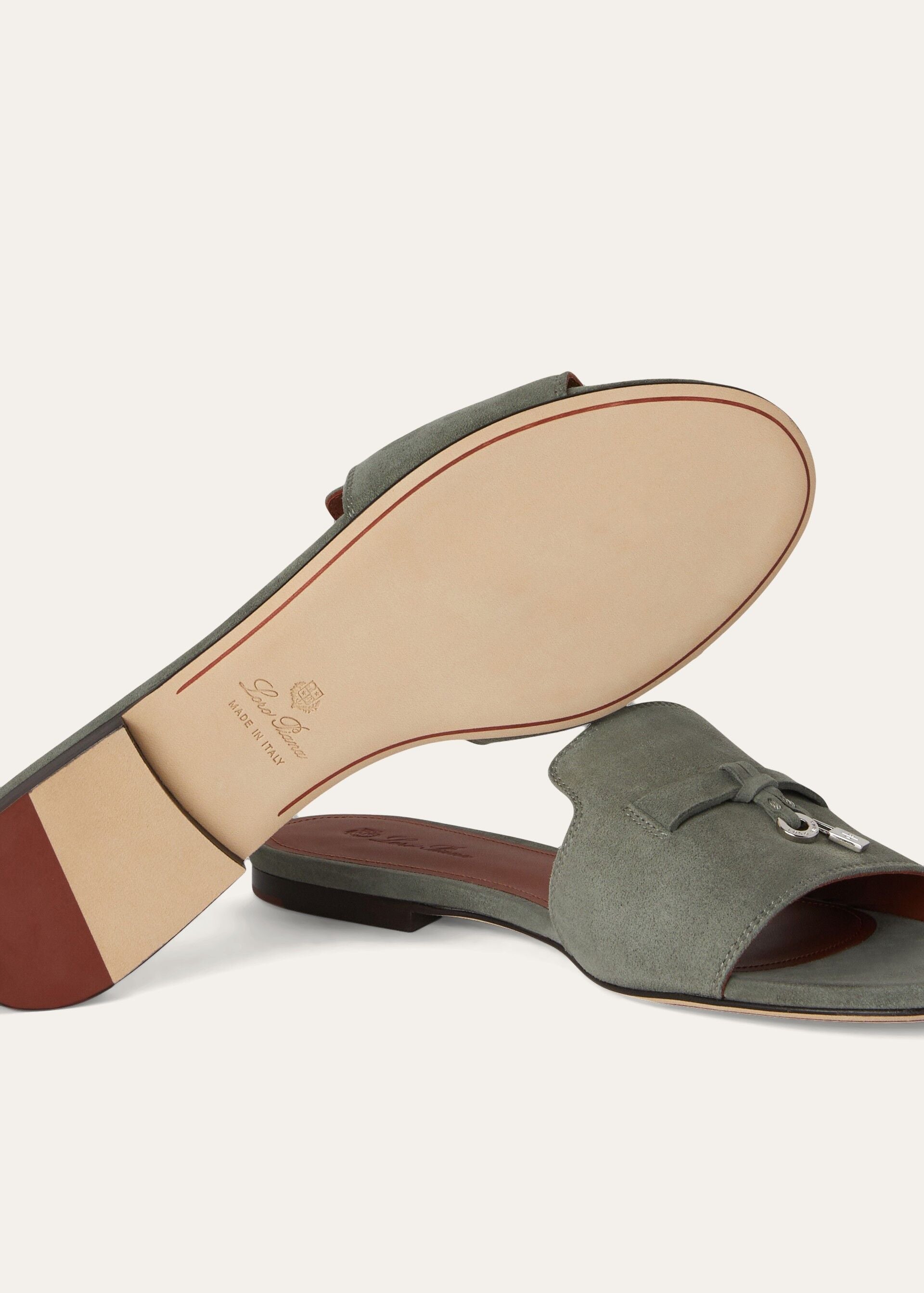 Summer Charms Sandal - Army Gray