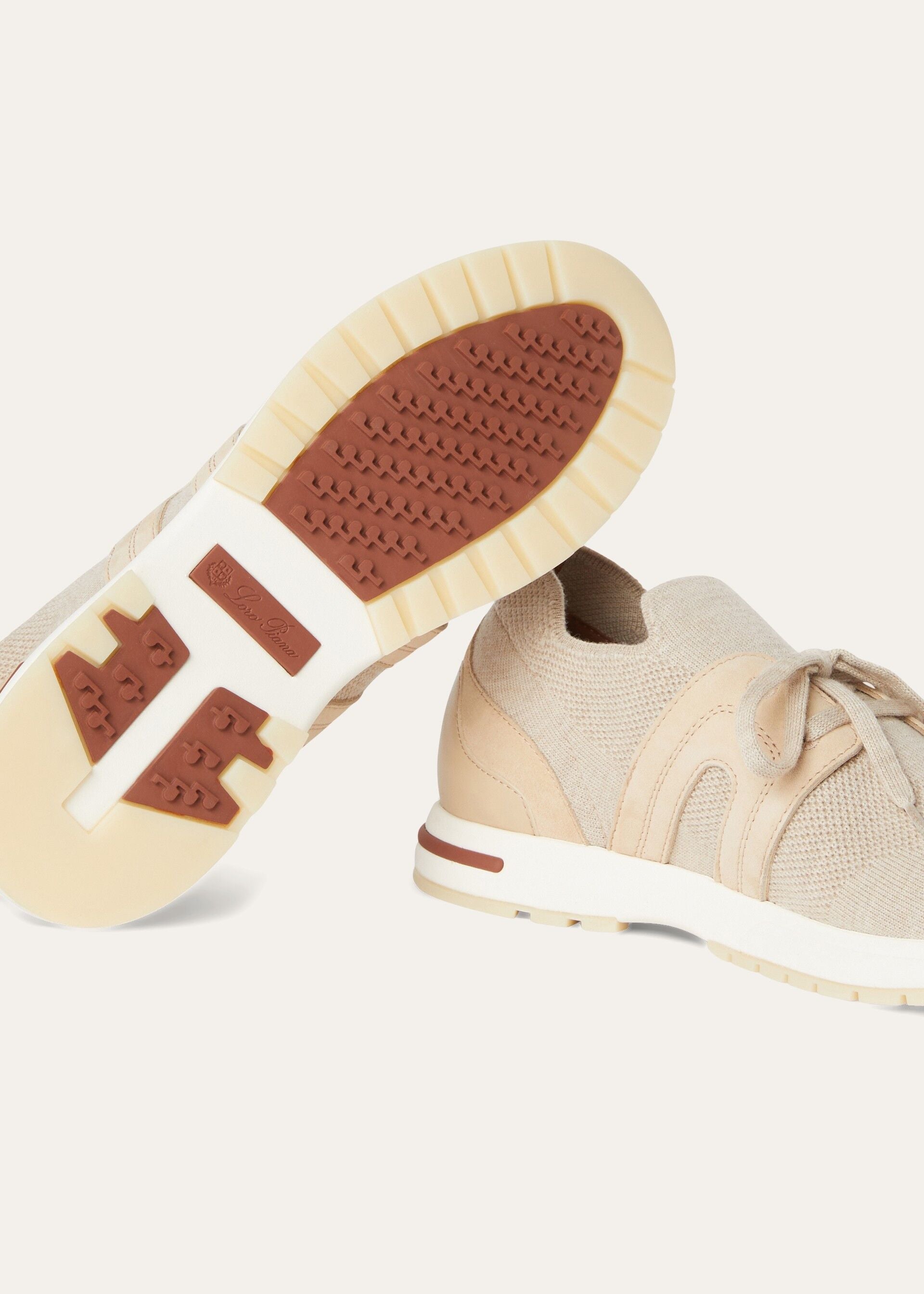 360 LP Lady Flexy Walk Sneaker - Beige Melange