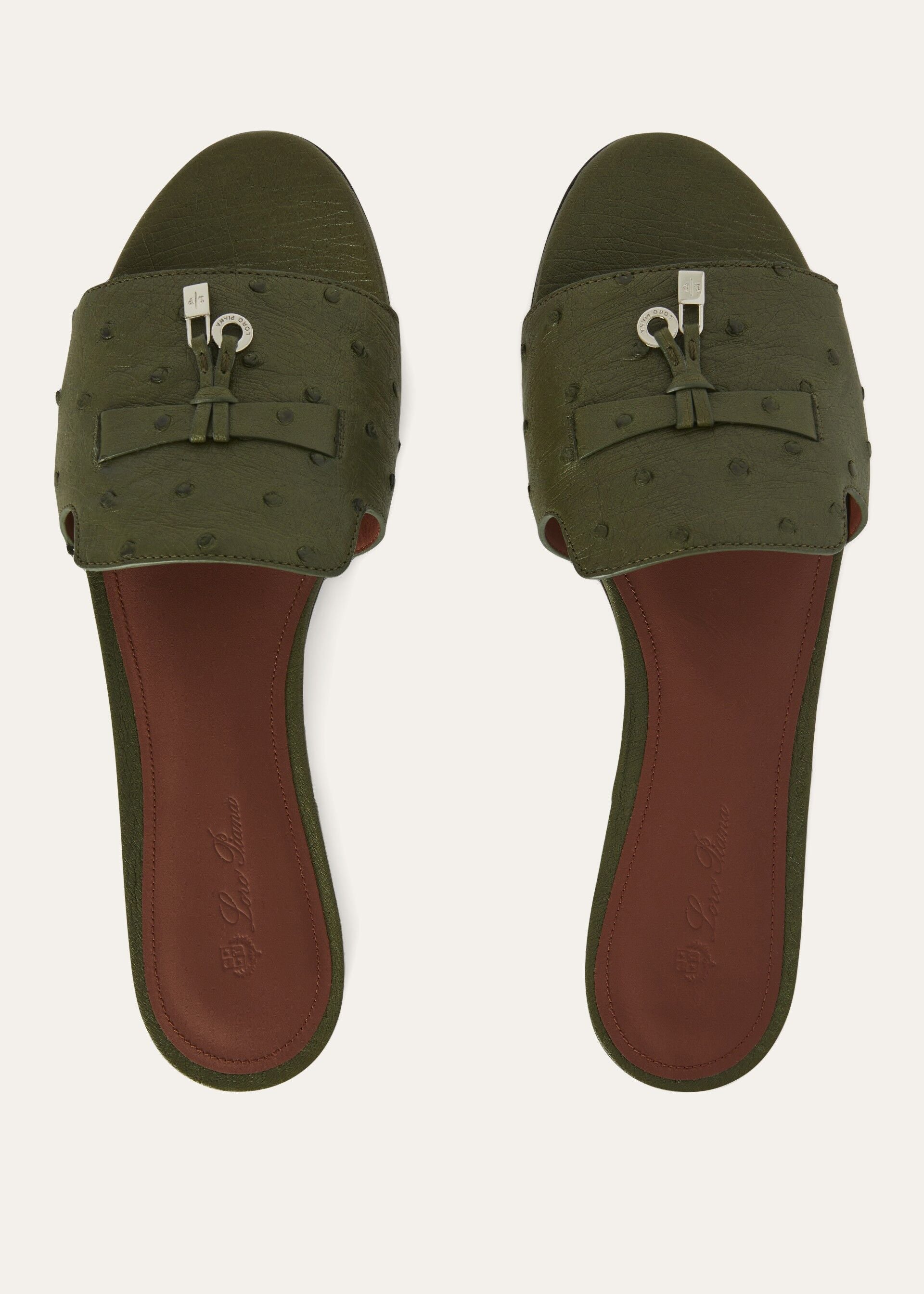 Summer Charms Sandal - Dark Lichen Green