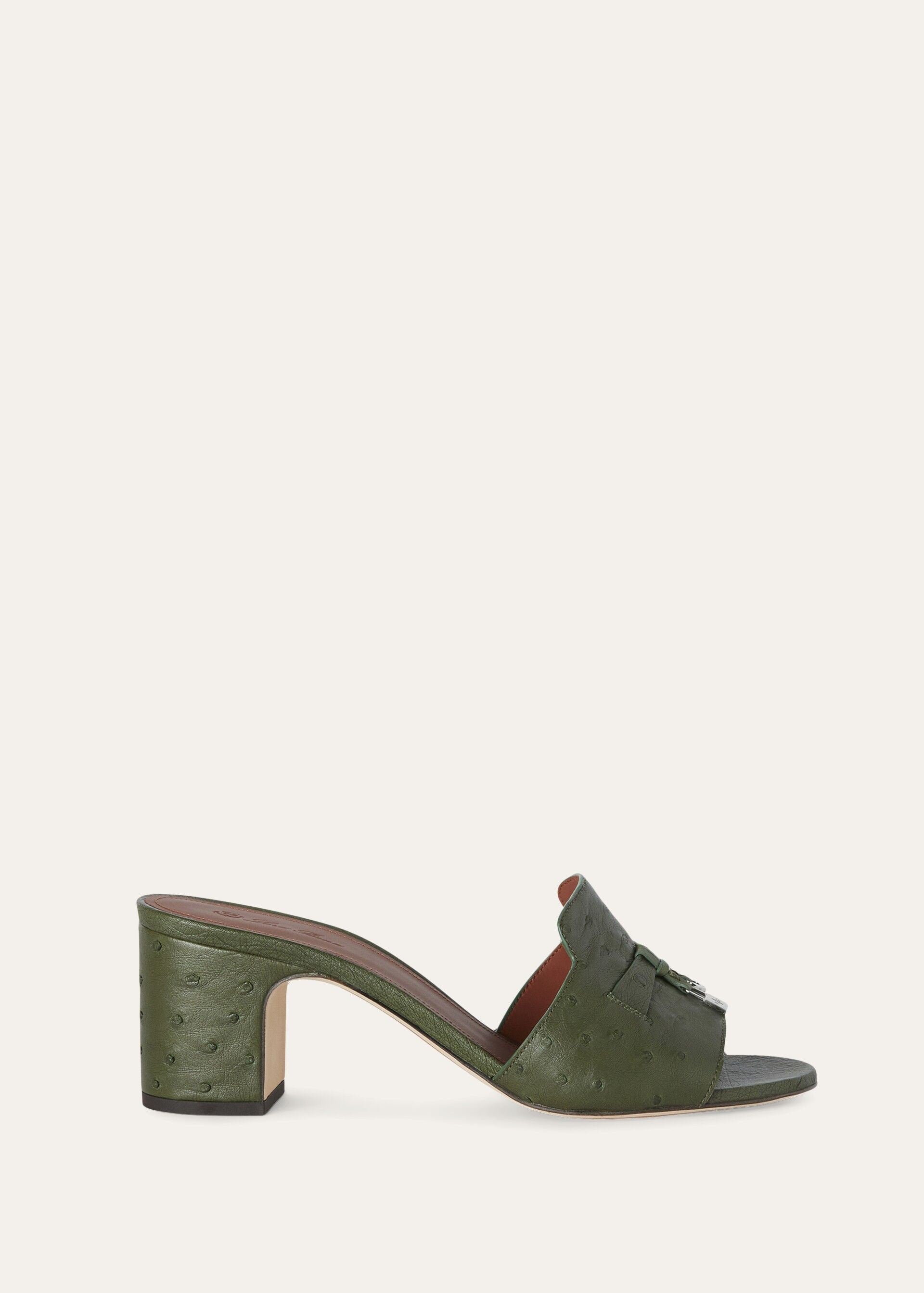 Summer Charms Sandal - Dark Lichen Green