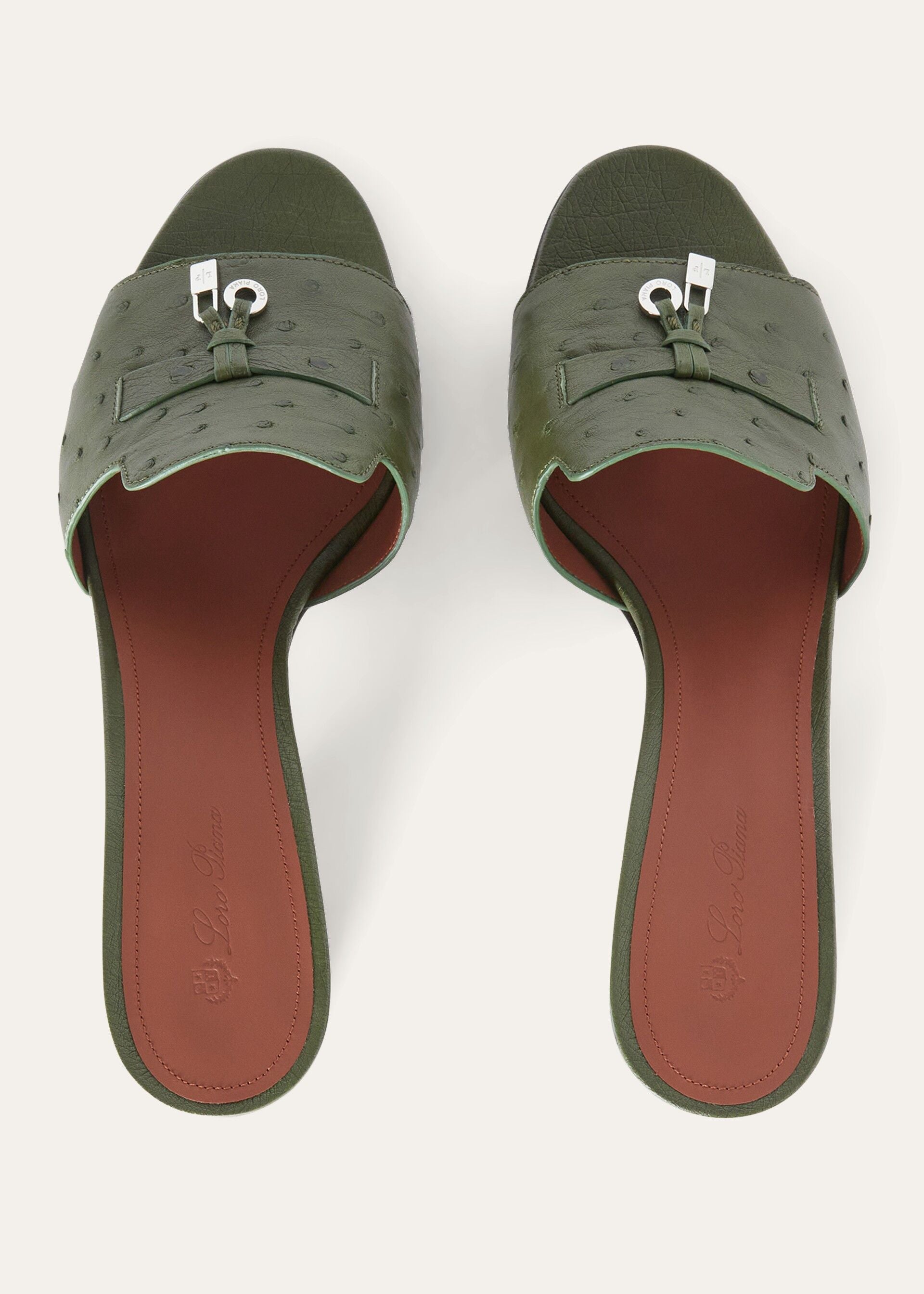 Summer Charms Sandal - Dark Lichen Green