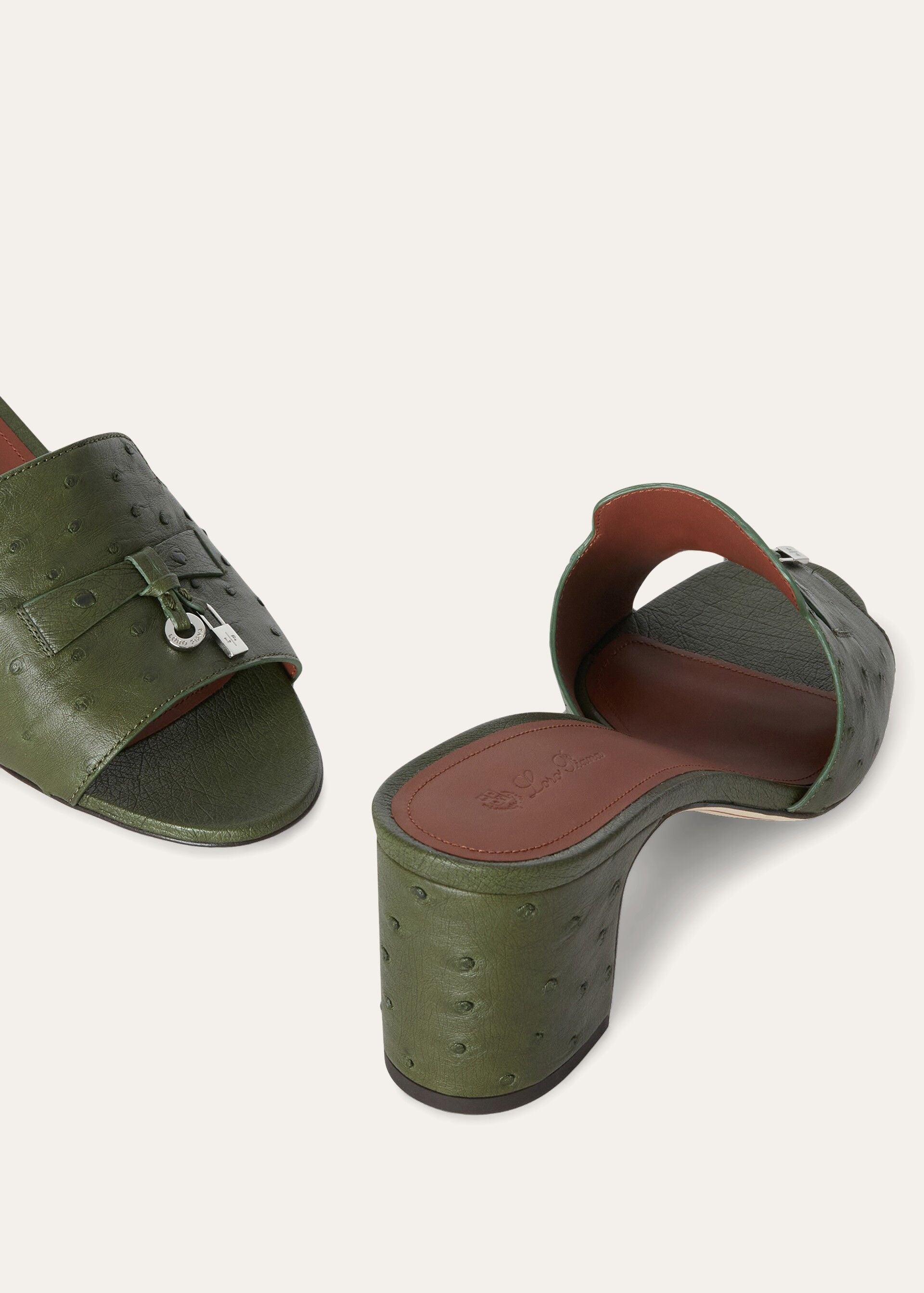 Summer Charms Sandal - Dark Lichen Green