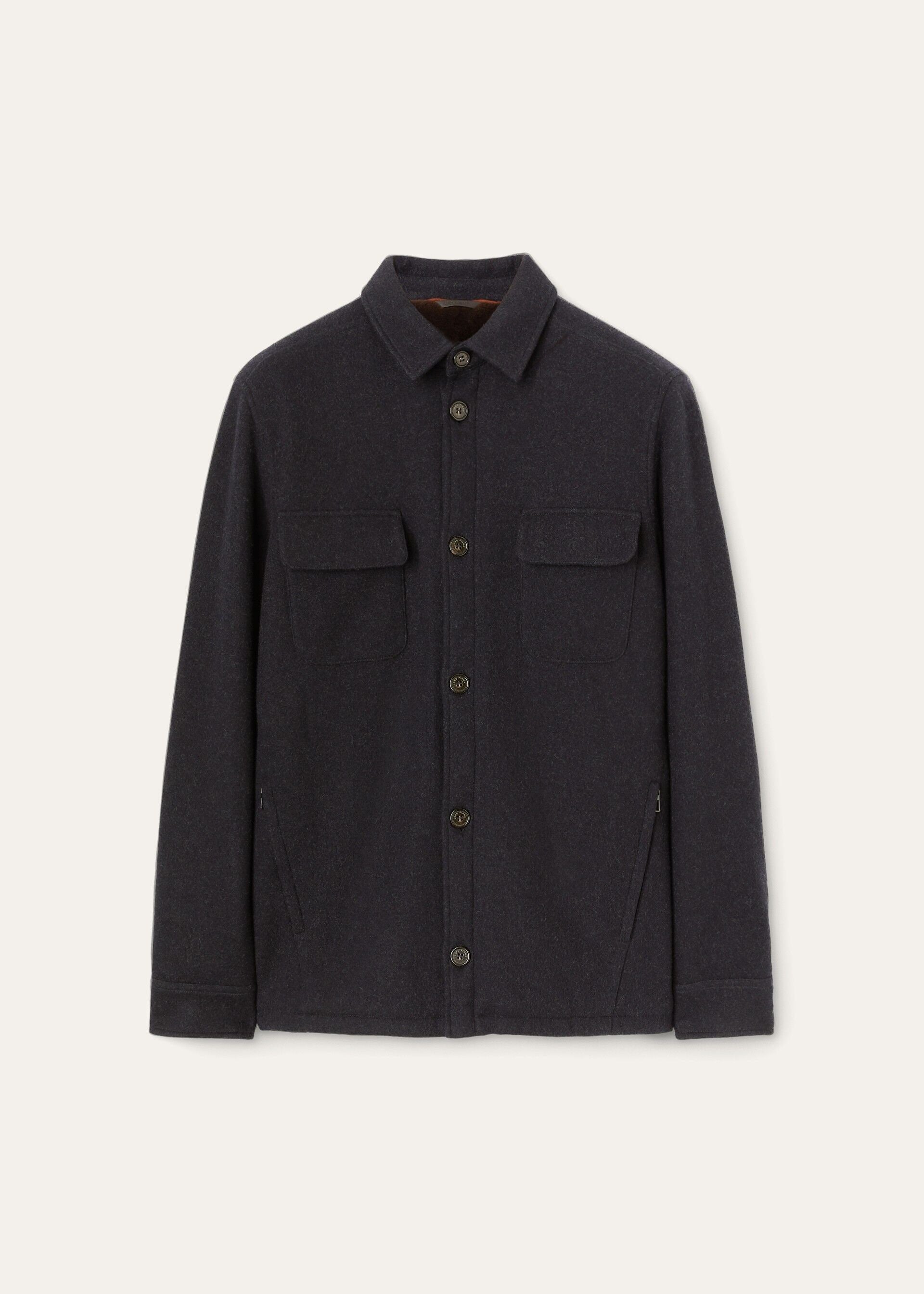 Sweater Overshirt - Navy Blue