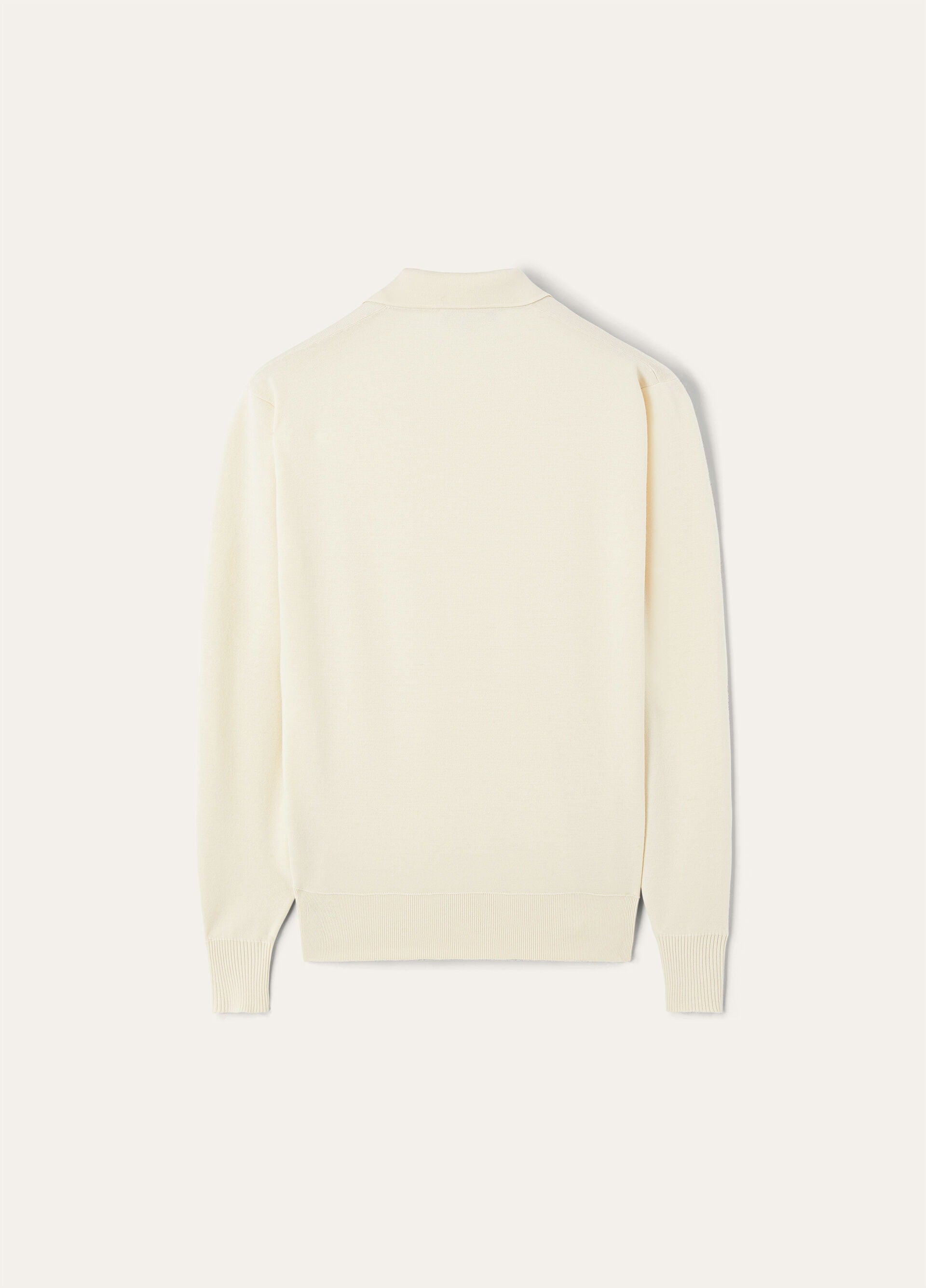 Buttonless Polo-shirt - Nougat