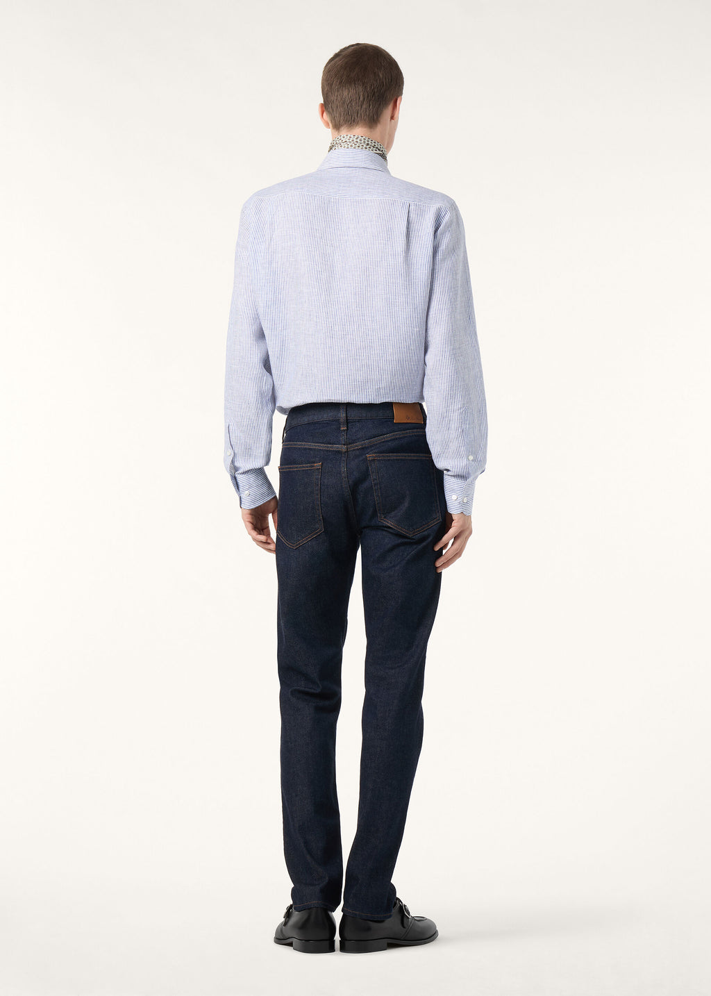 André Shirt - Blue Still Water Stripe