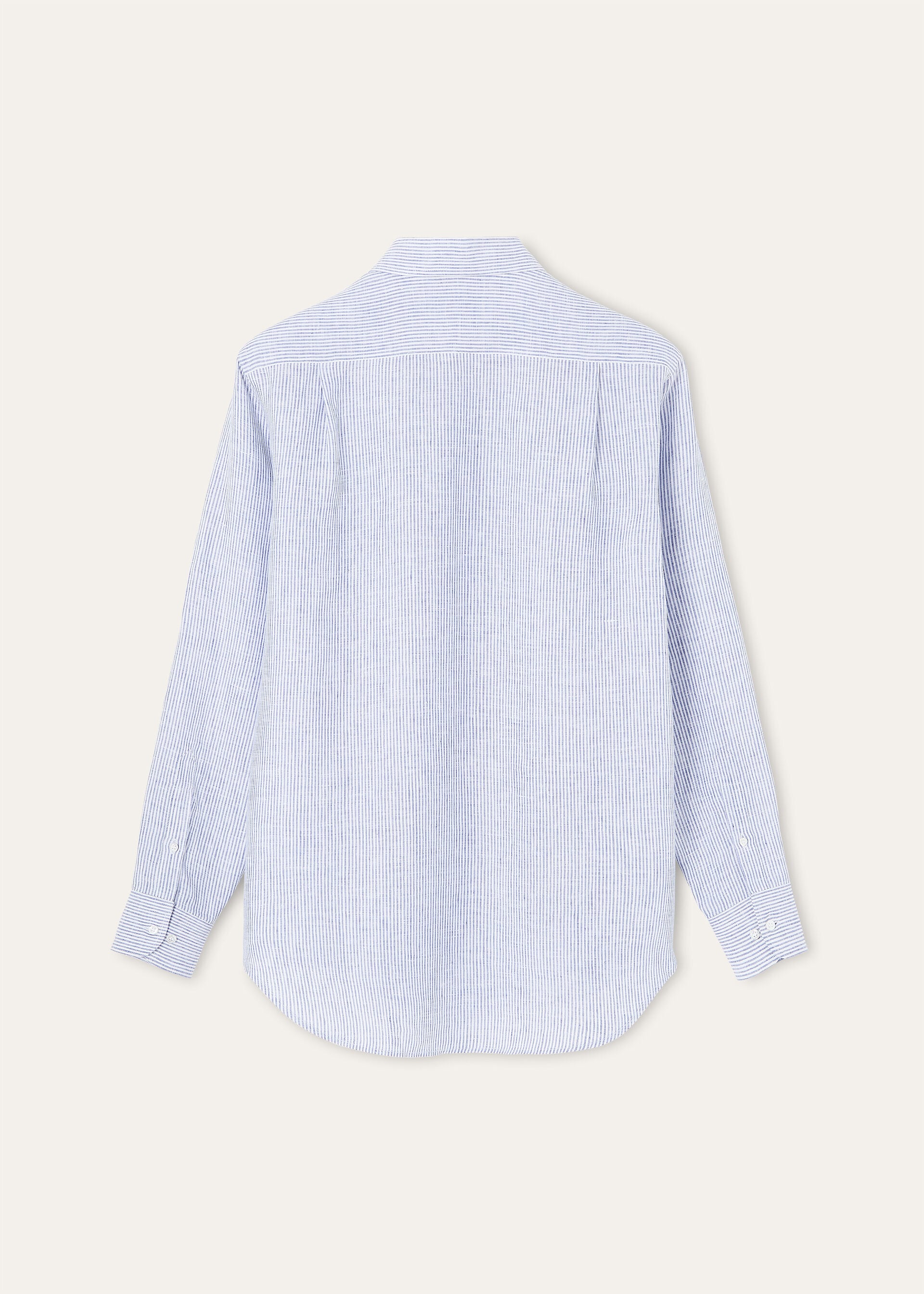 André Shirt - Blue Still Water Stripe