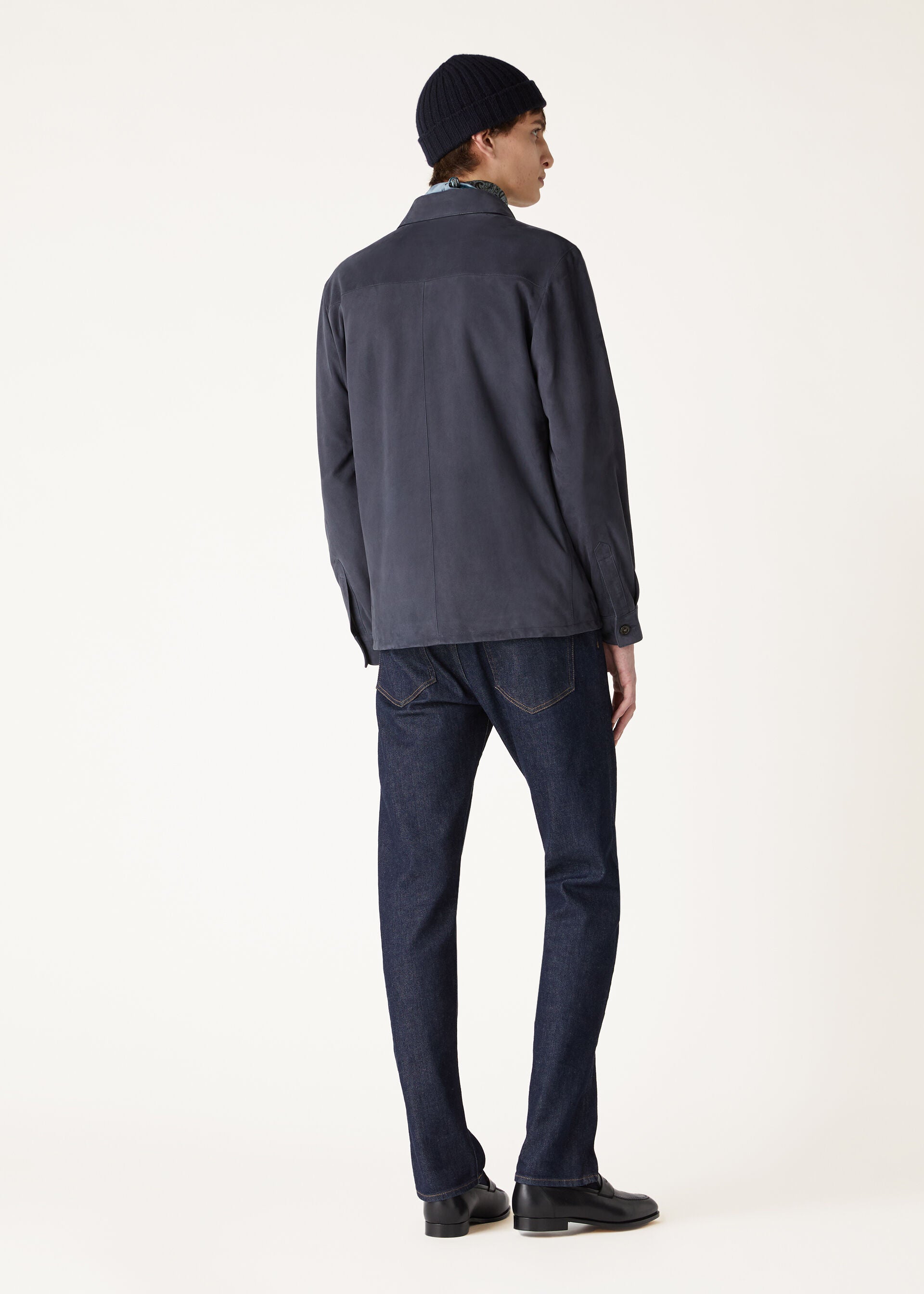 Loro Piana Overshirt - Navy Blue