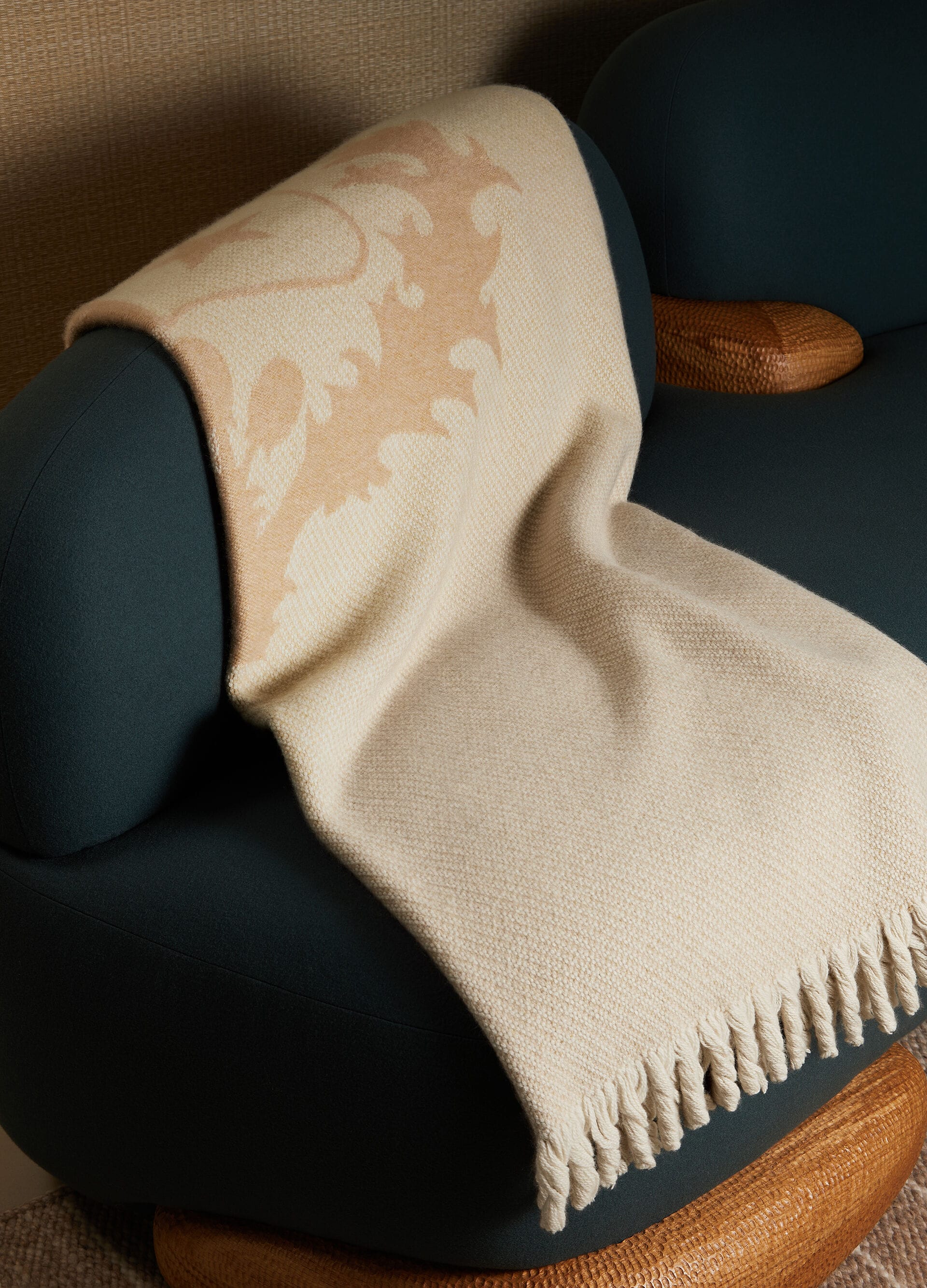 Loro Piana Throw Blanket - Natural Gold Sand