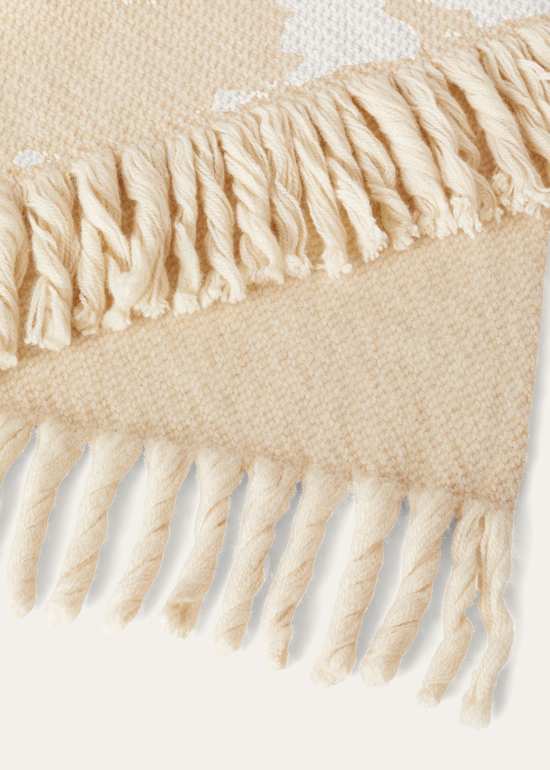 Loro Piana Throw Blanket - Natural Gold Sand