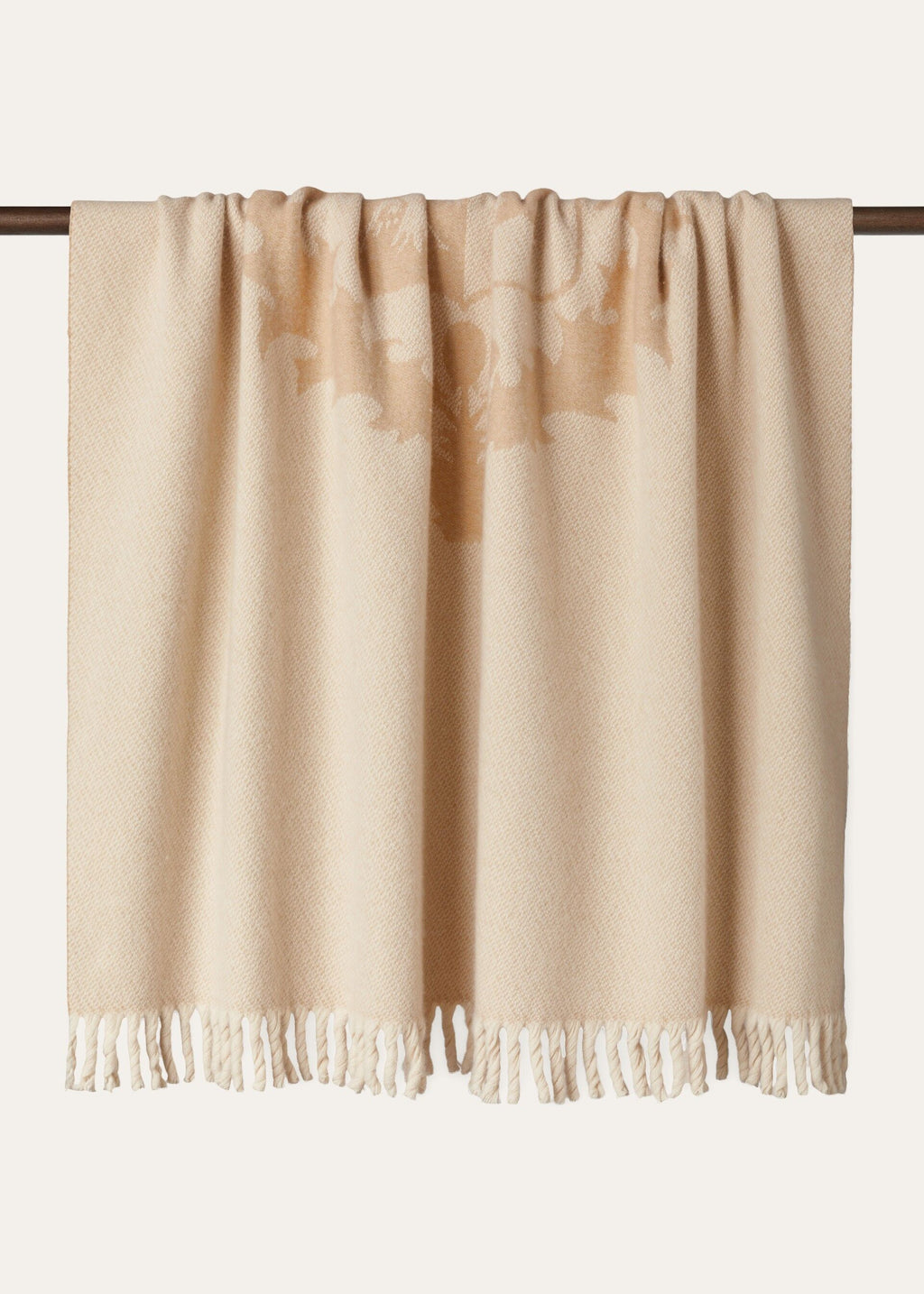 Loro Piana Throw Blanket - Natural Gold Sand