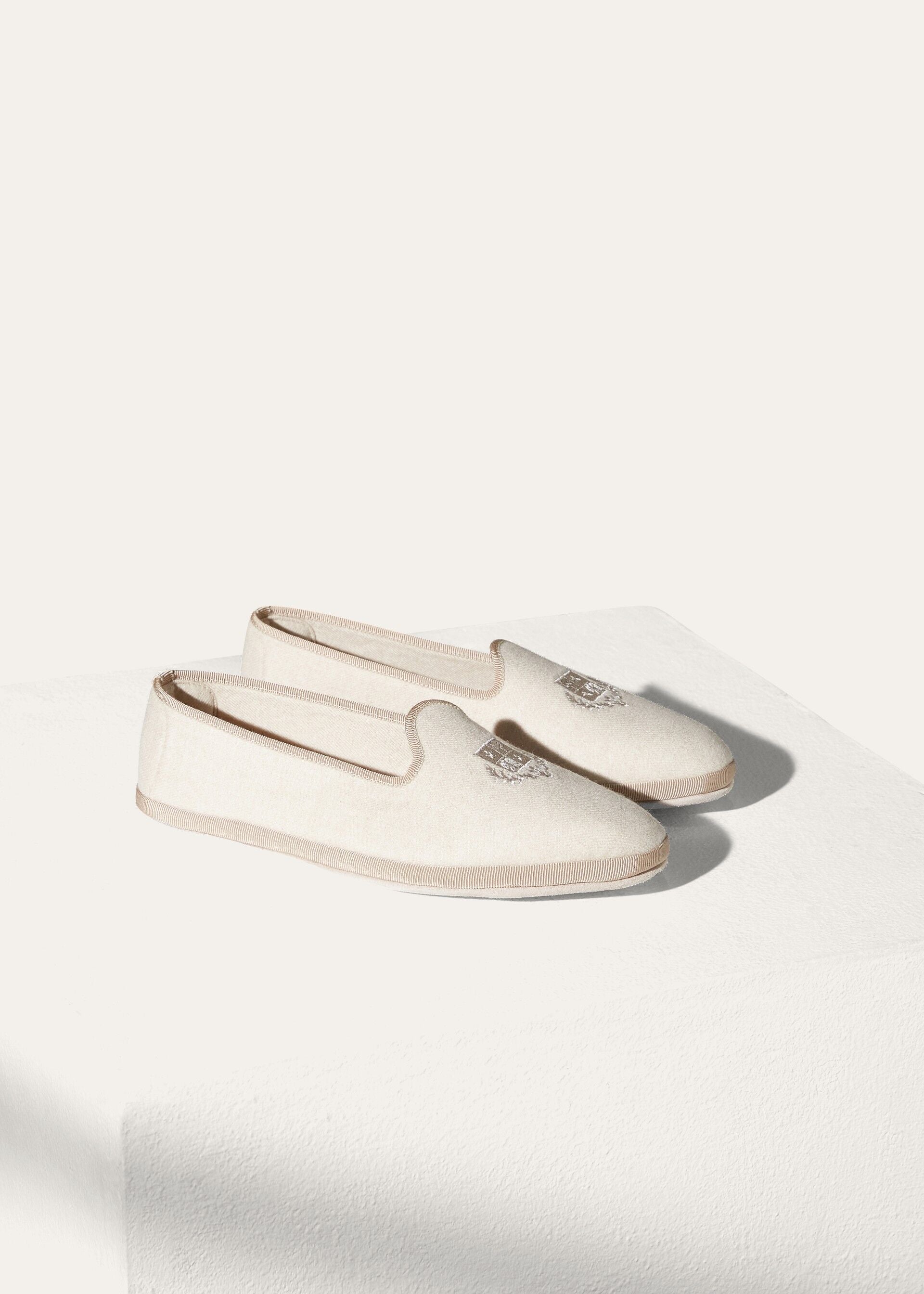 Venice Slippers - Natural Melange