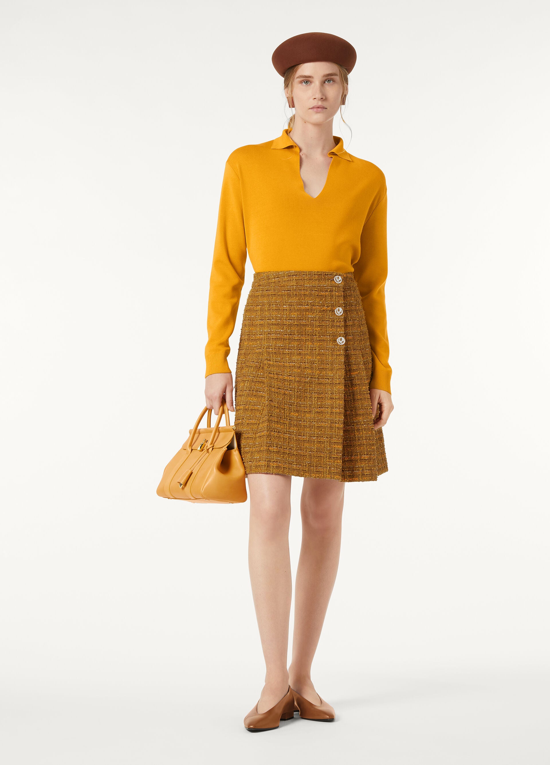 Siena Polo Shirt - Saffron Tea