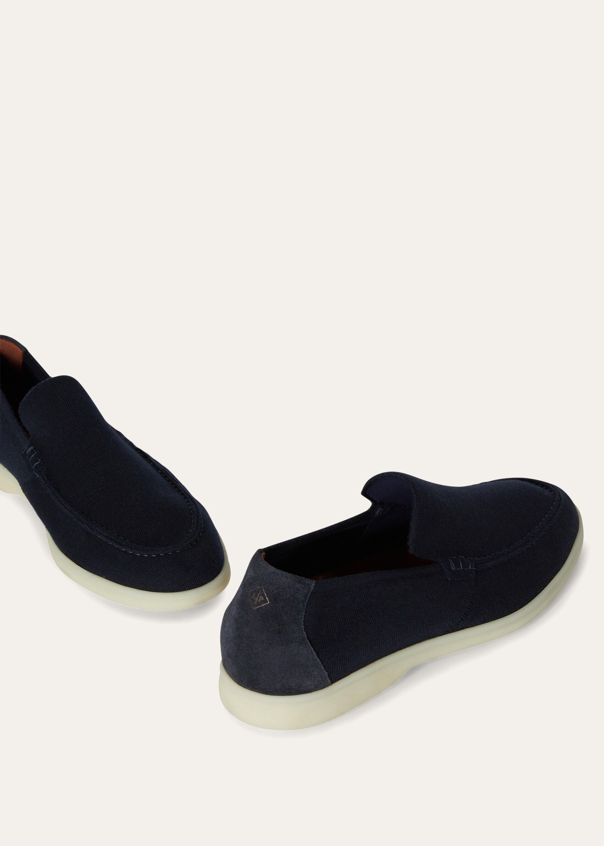 Summer Knitted Walk - Navy Blue