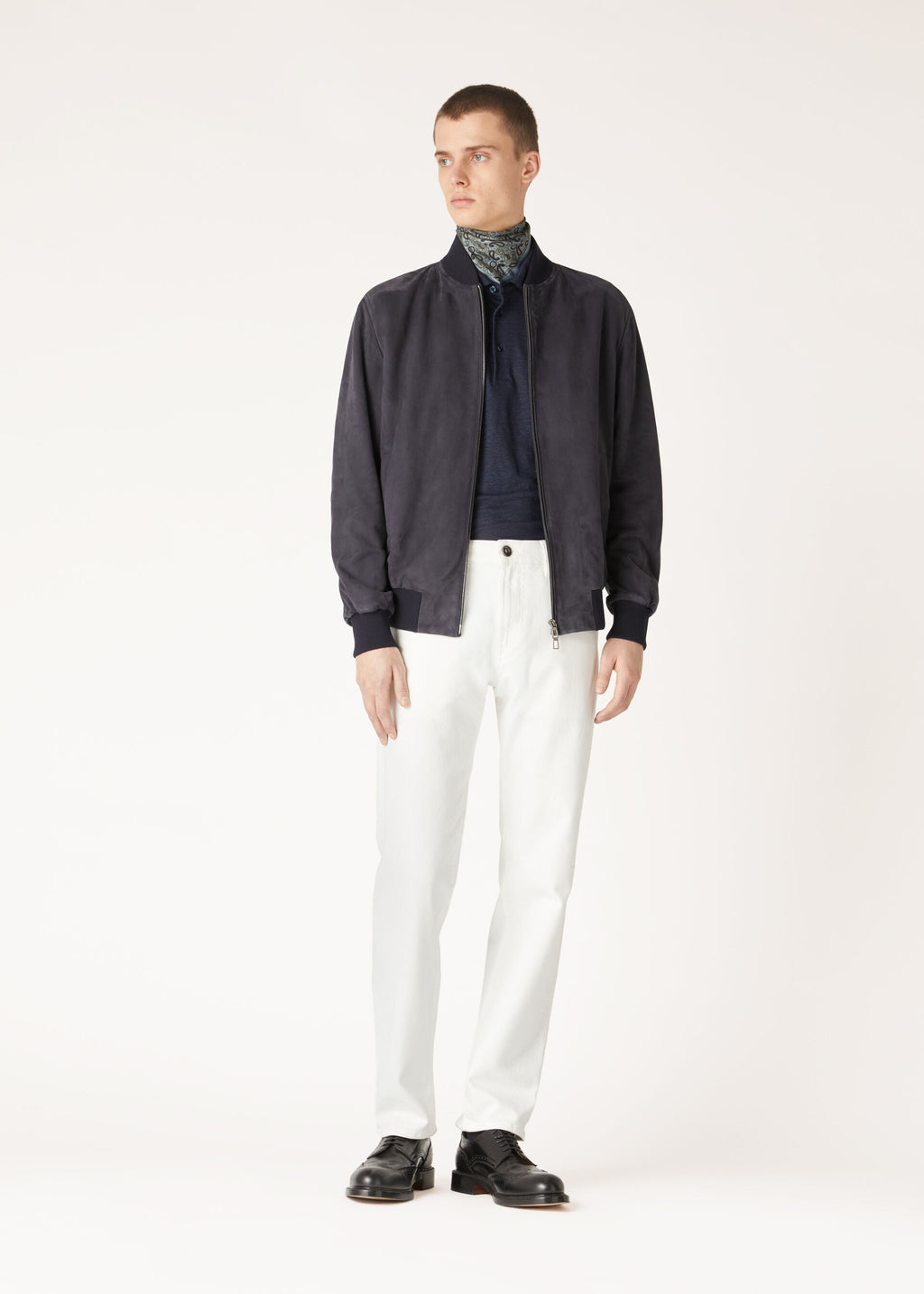 Quarona Five-Pocket Jeans - Optical White