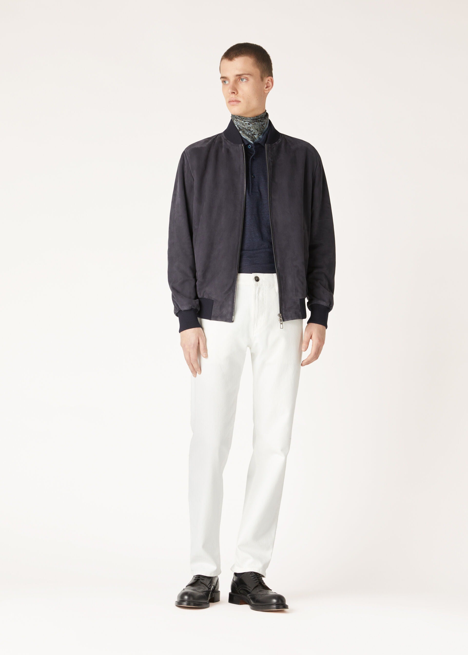 Quarona Five-Pocket Jeans - Optical White