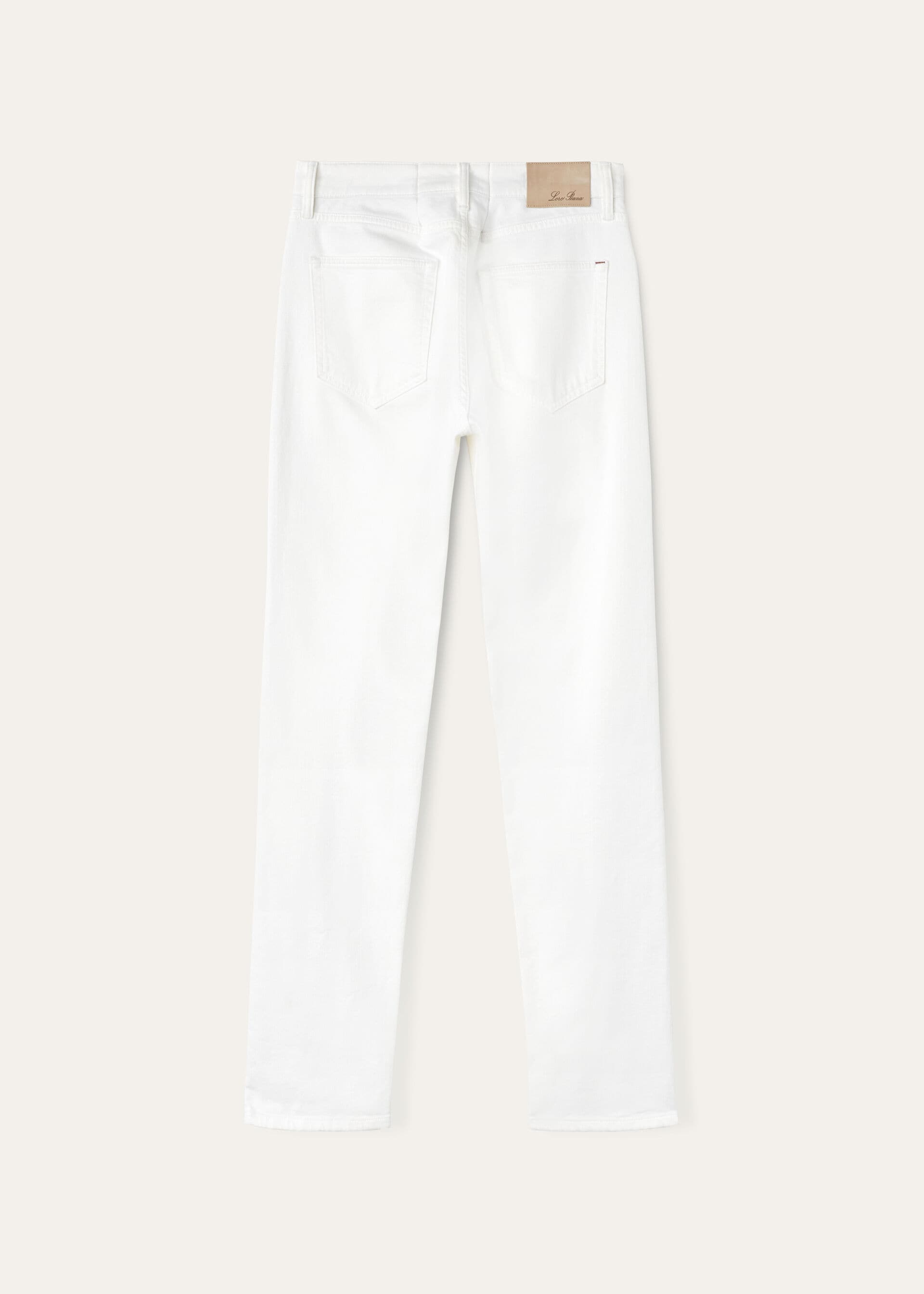 Quarona Five-Pocket Jeans - Optical White