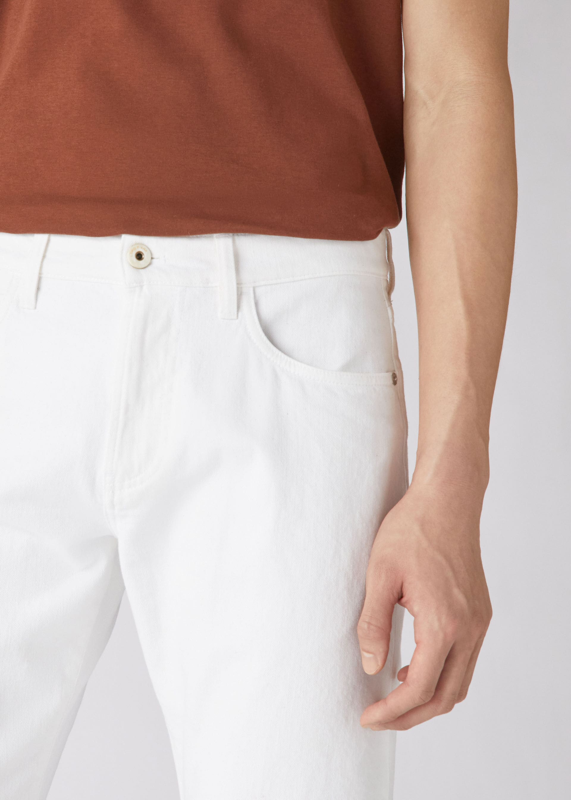 Doccio Jeans - Optical White