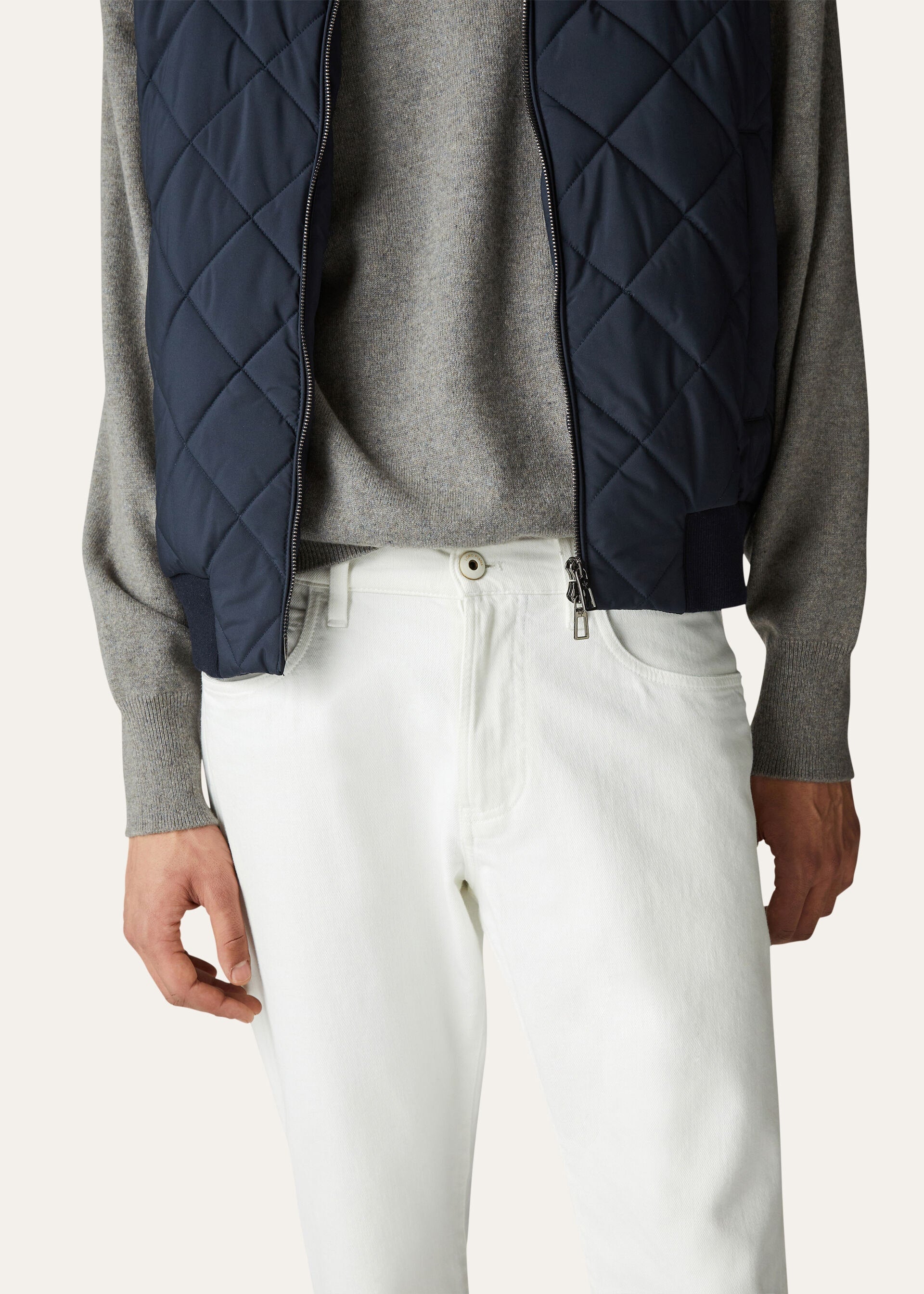 Doccio Jeans - Optical White