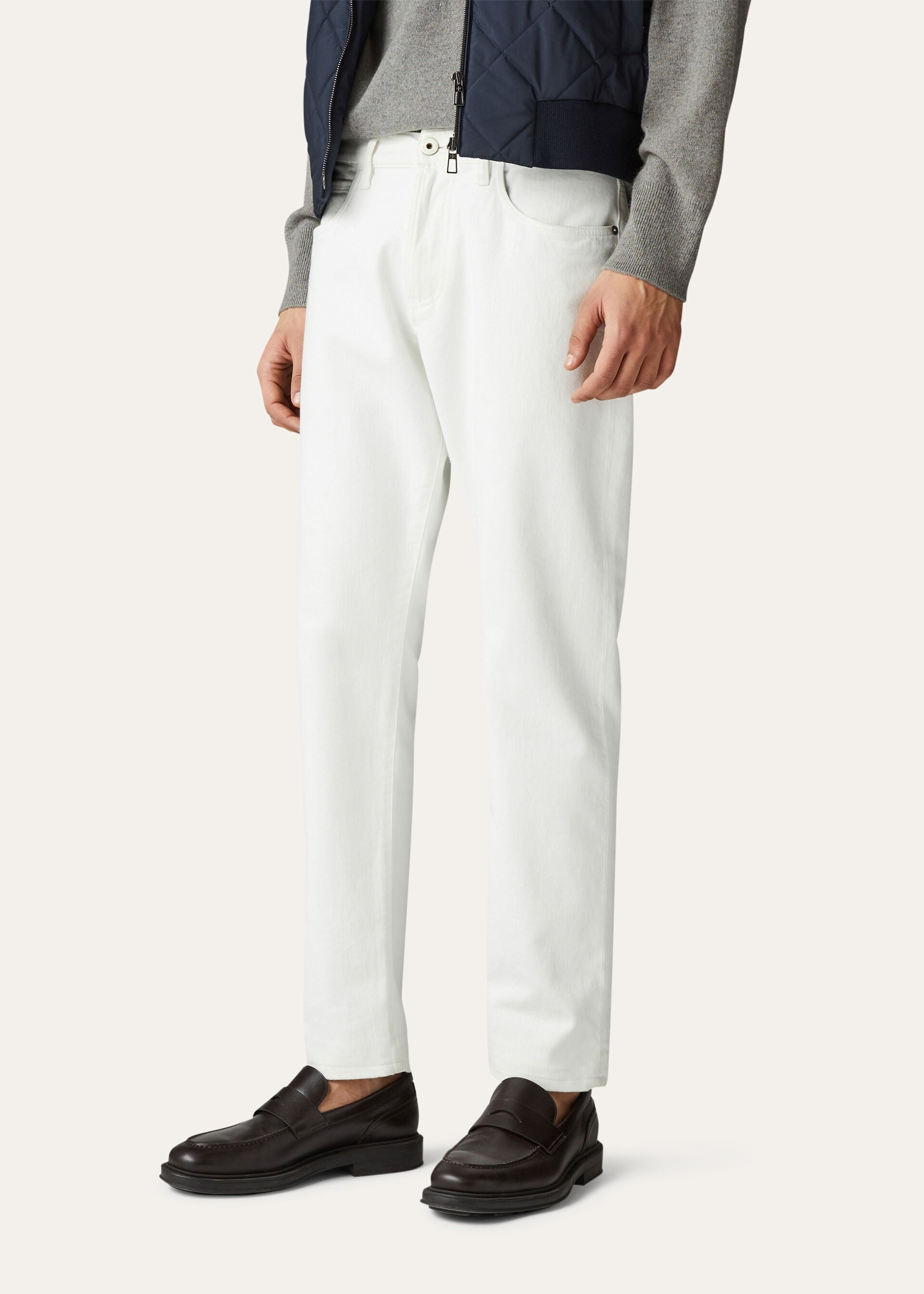 Doccio Jeans - Optical White