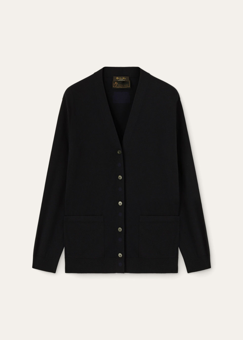 Vicuña Cardigan - Black