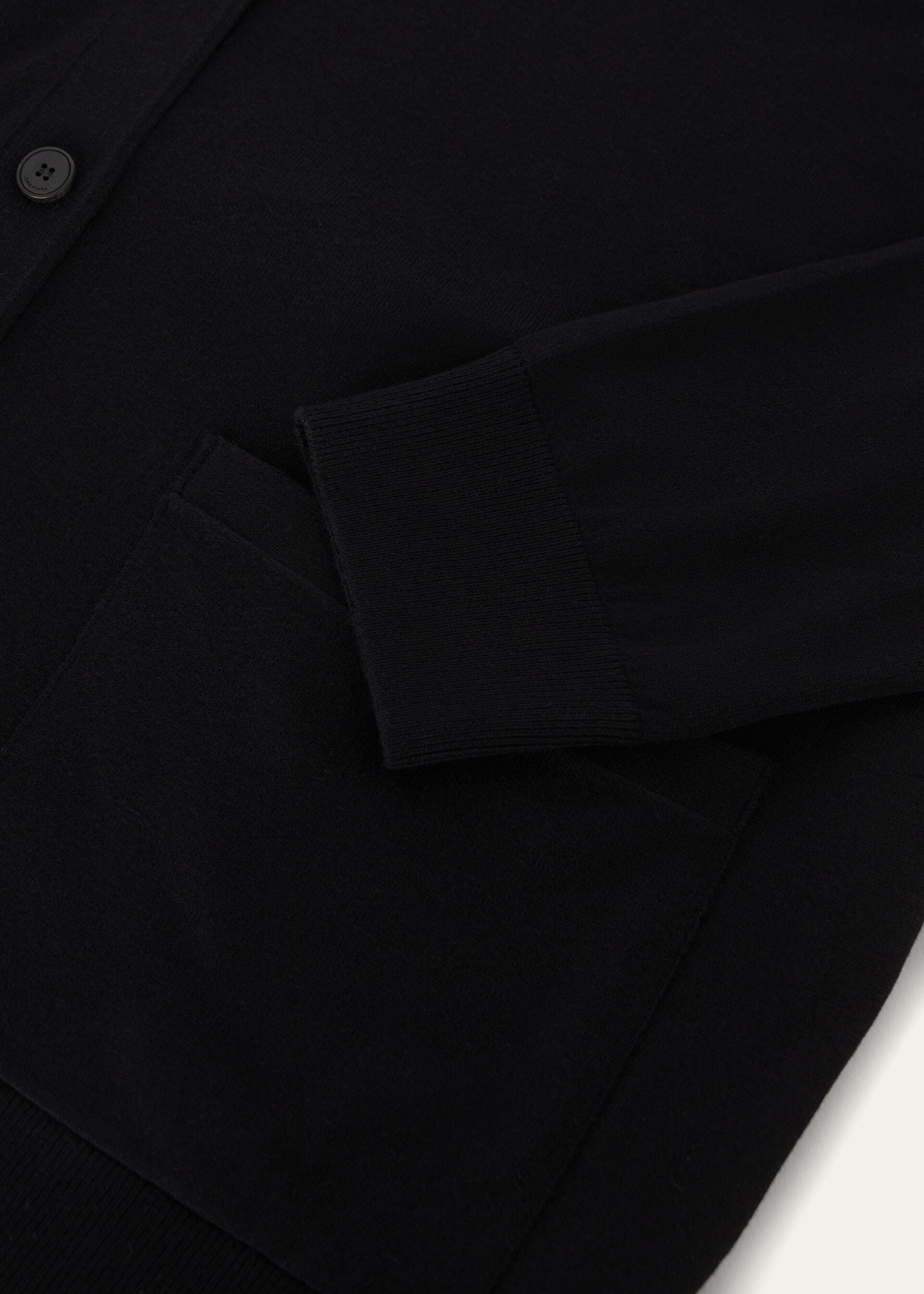 Vicuña Cardigan - Black