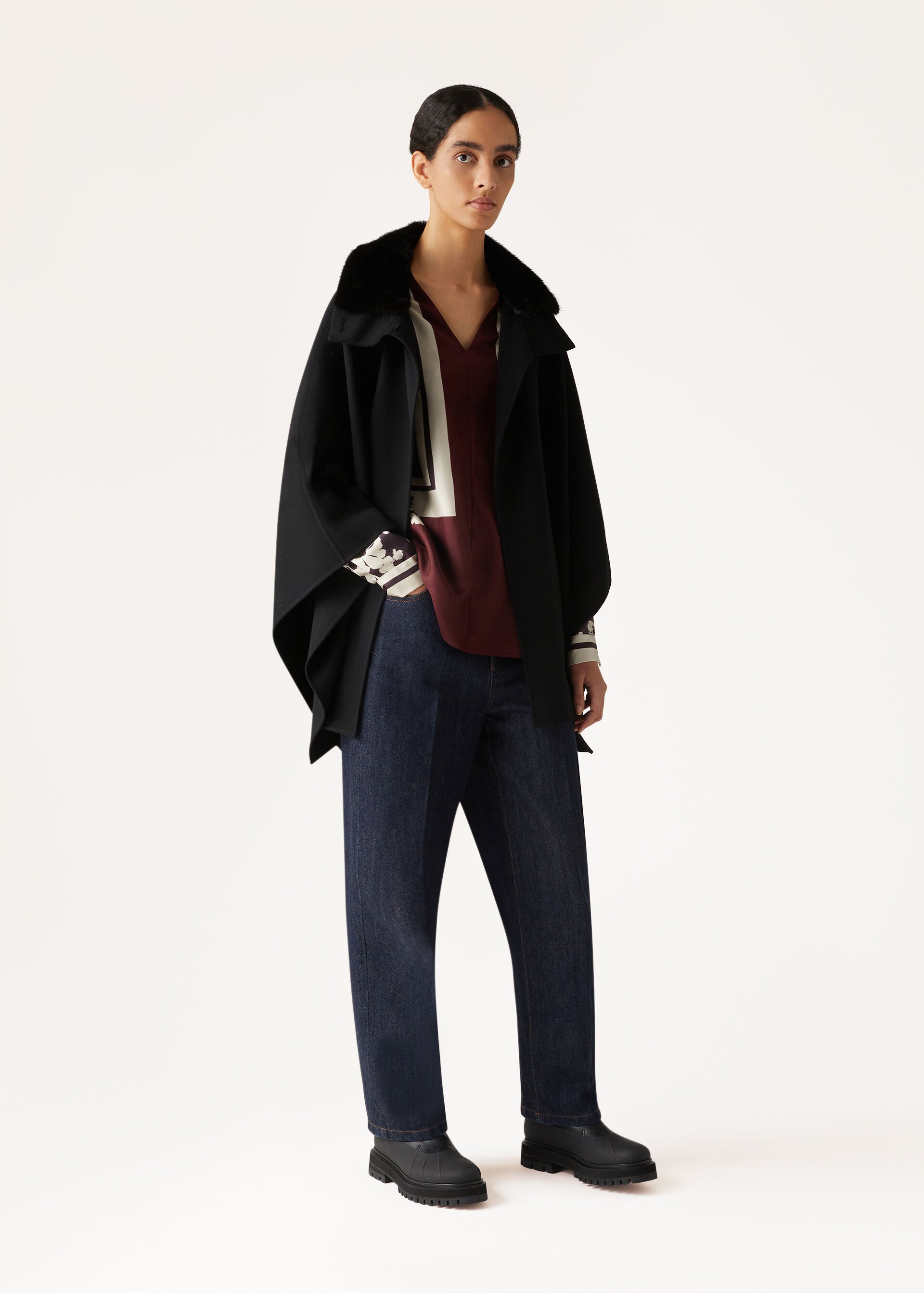 Denice Cape - Black