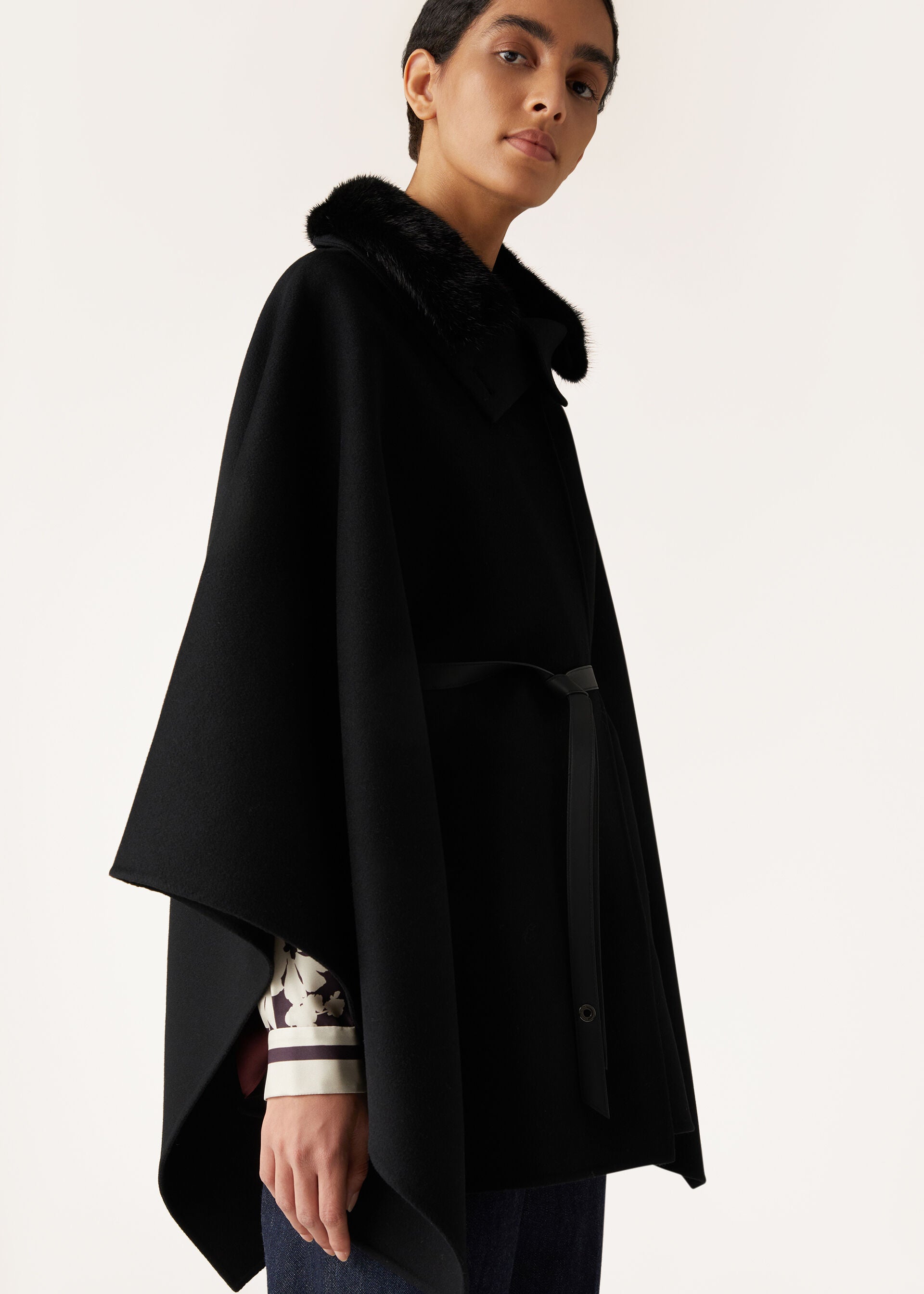Denice Cape - Black