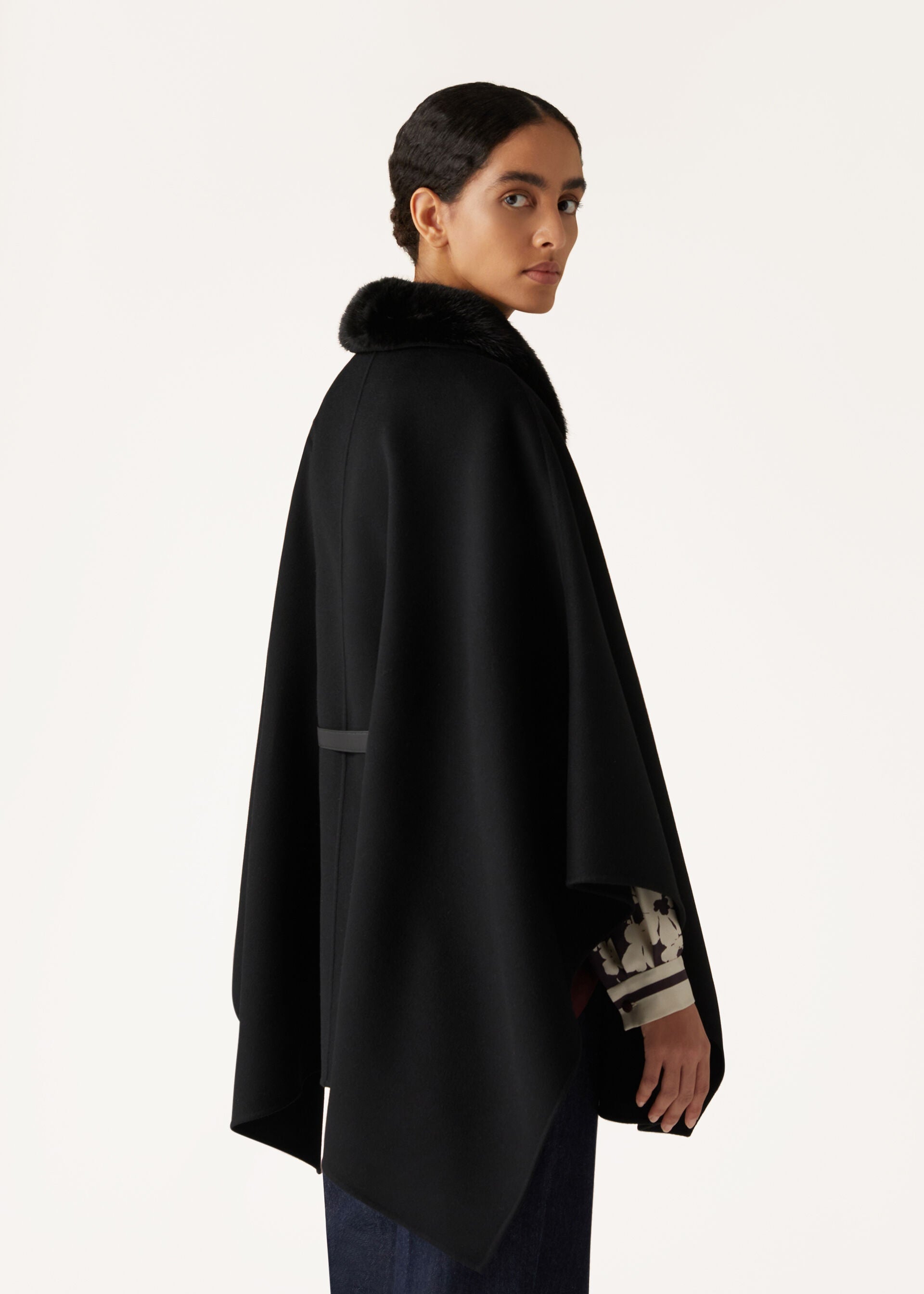 Denice Cape - Black