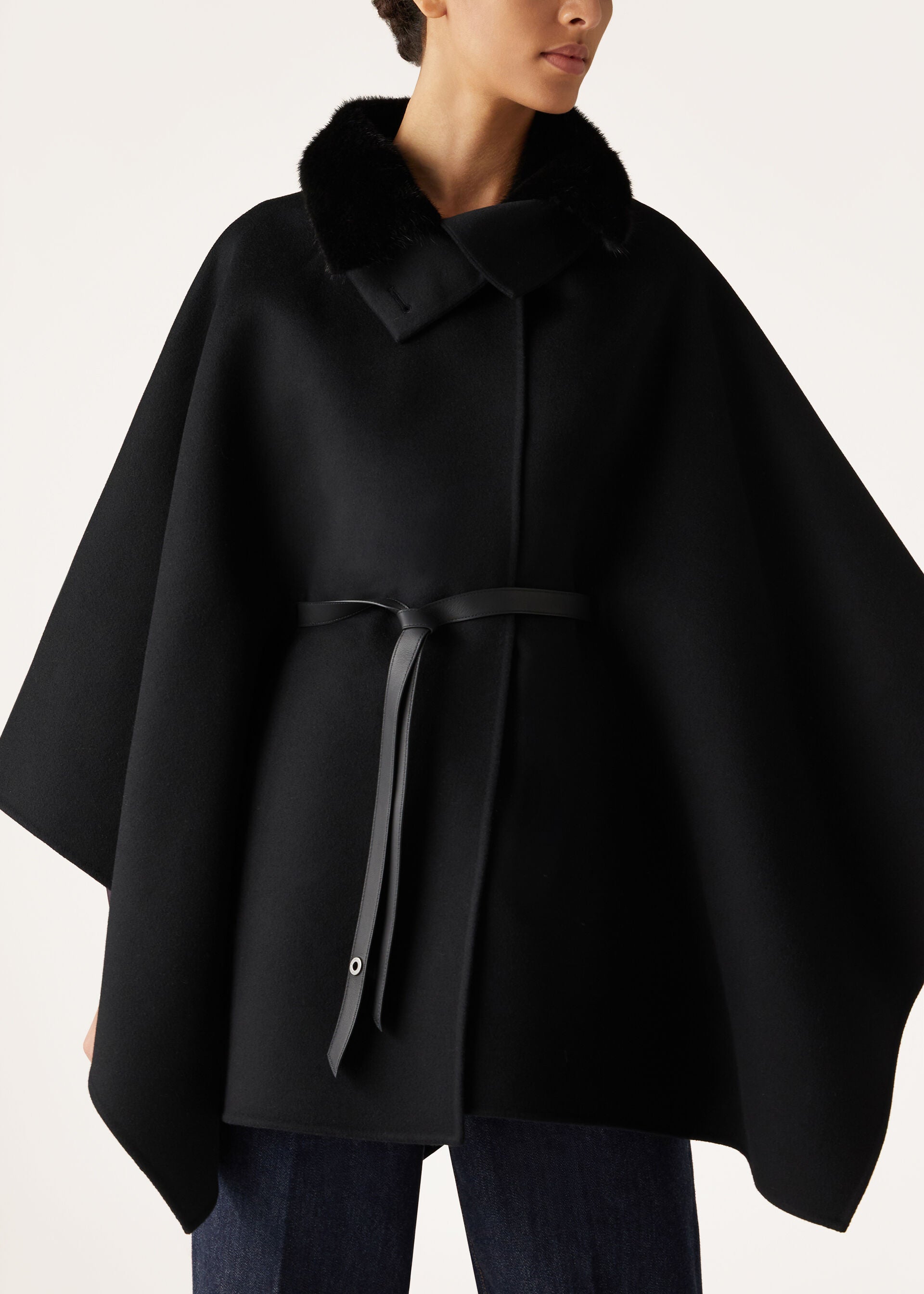 Denice Cape - Black