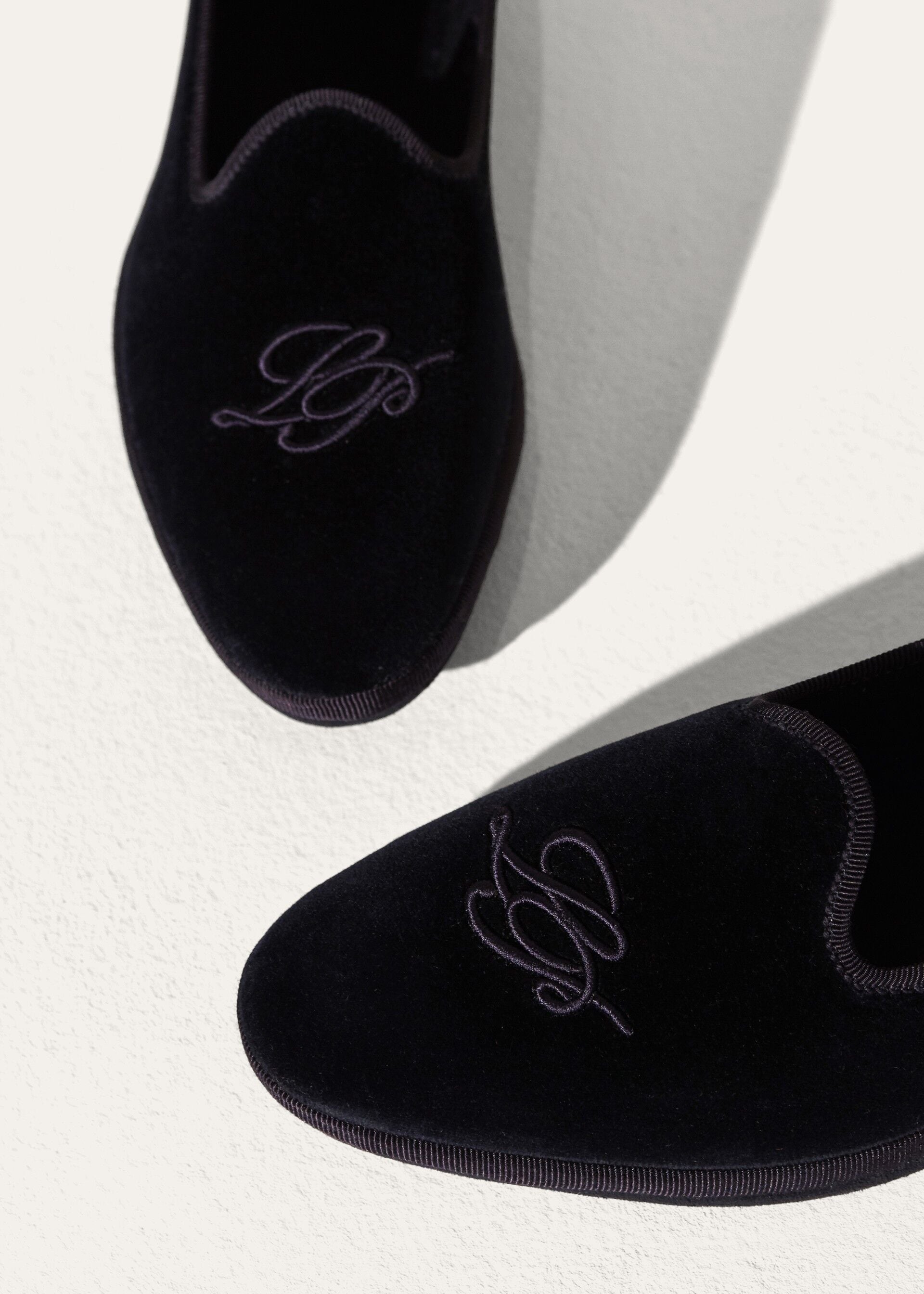 LP Venice Slipper Loafers - Navy Blue