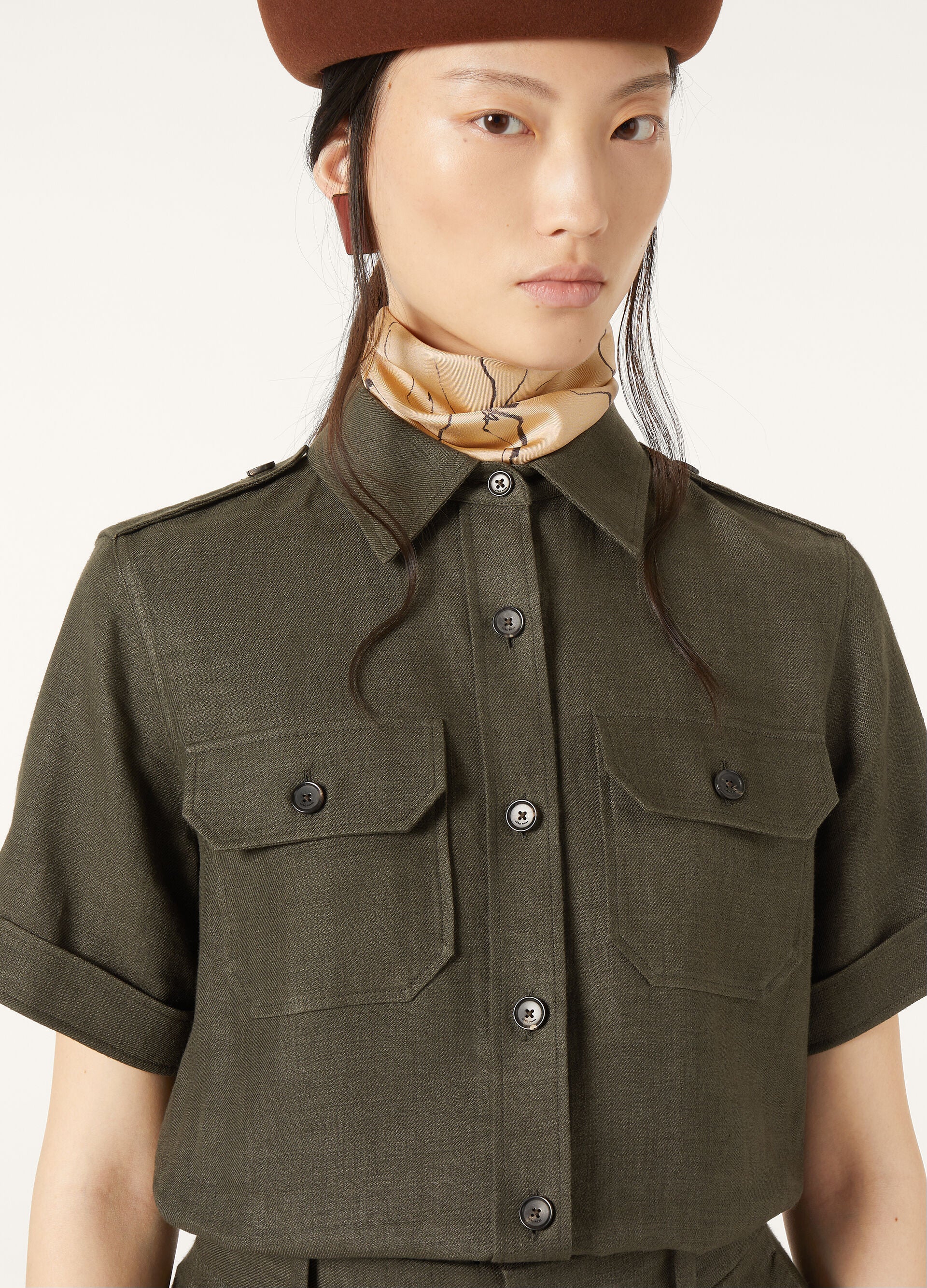 Annalisa Shirt - Black Pine