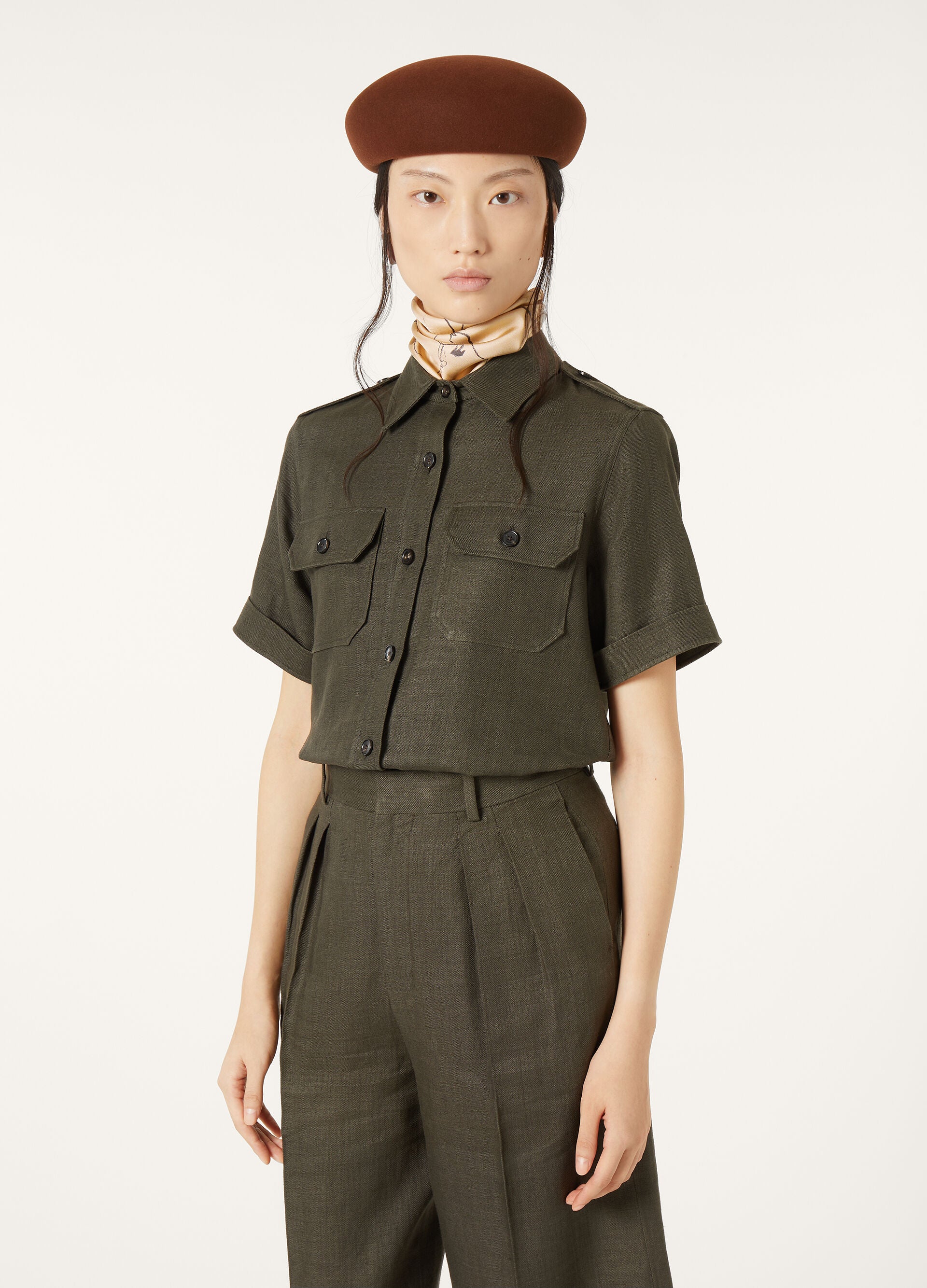 Annalisa Shirt - Black Pine