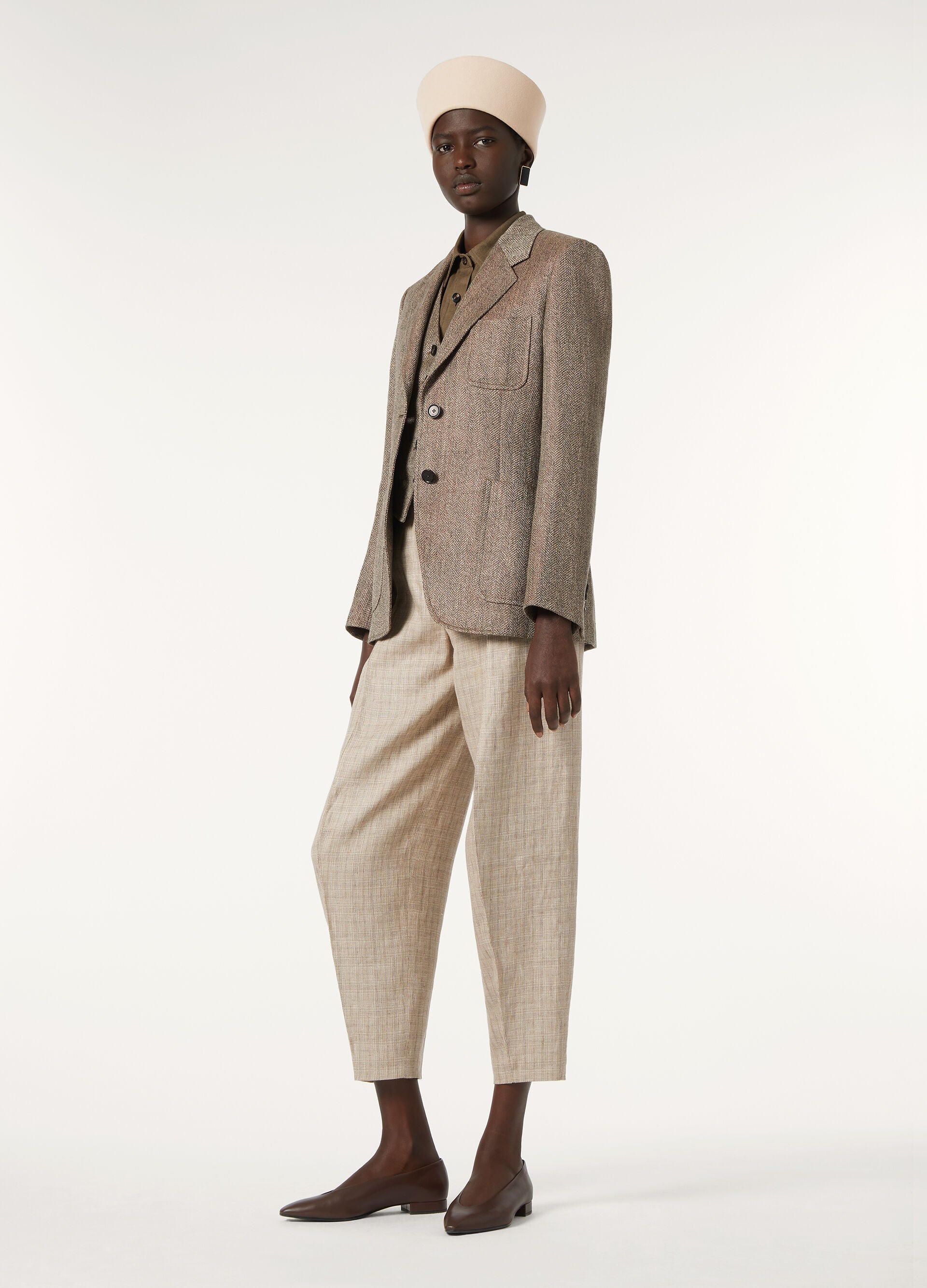 Annalisa Shirt - Smoked Wood