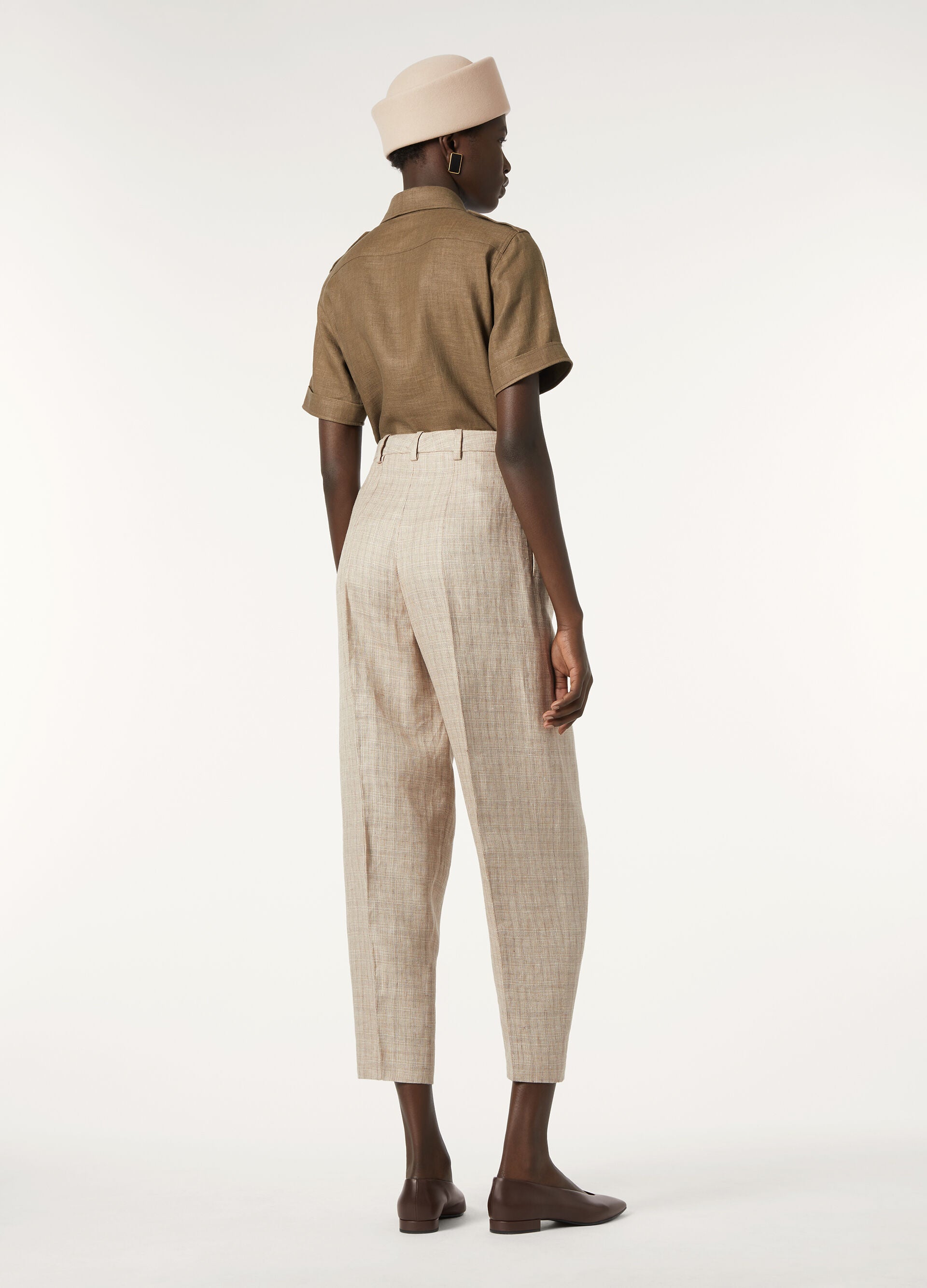 Annalisa Shirt - Smoked Wood