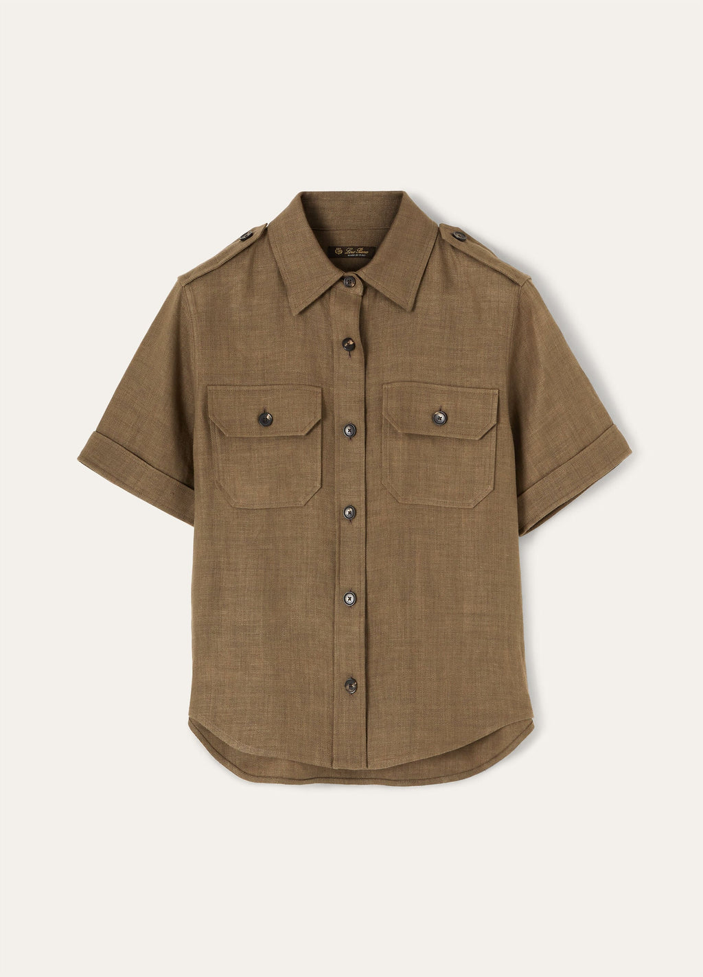 Annalisa Shirt - Smoked Wood