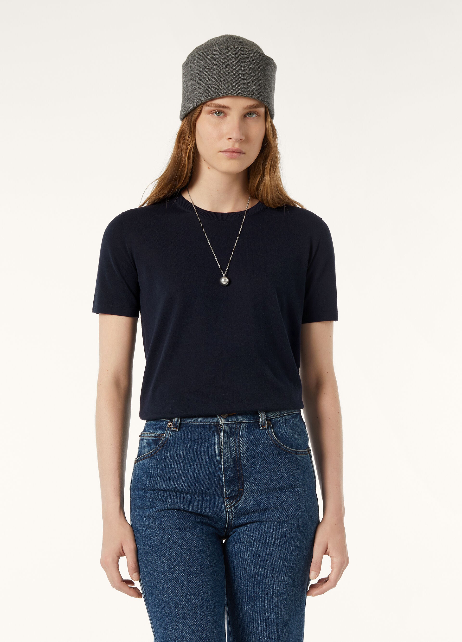 Angera Crewneck - Navy Blue