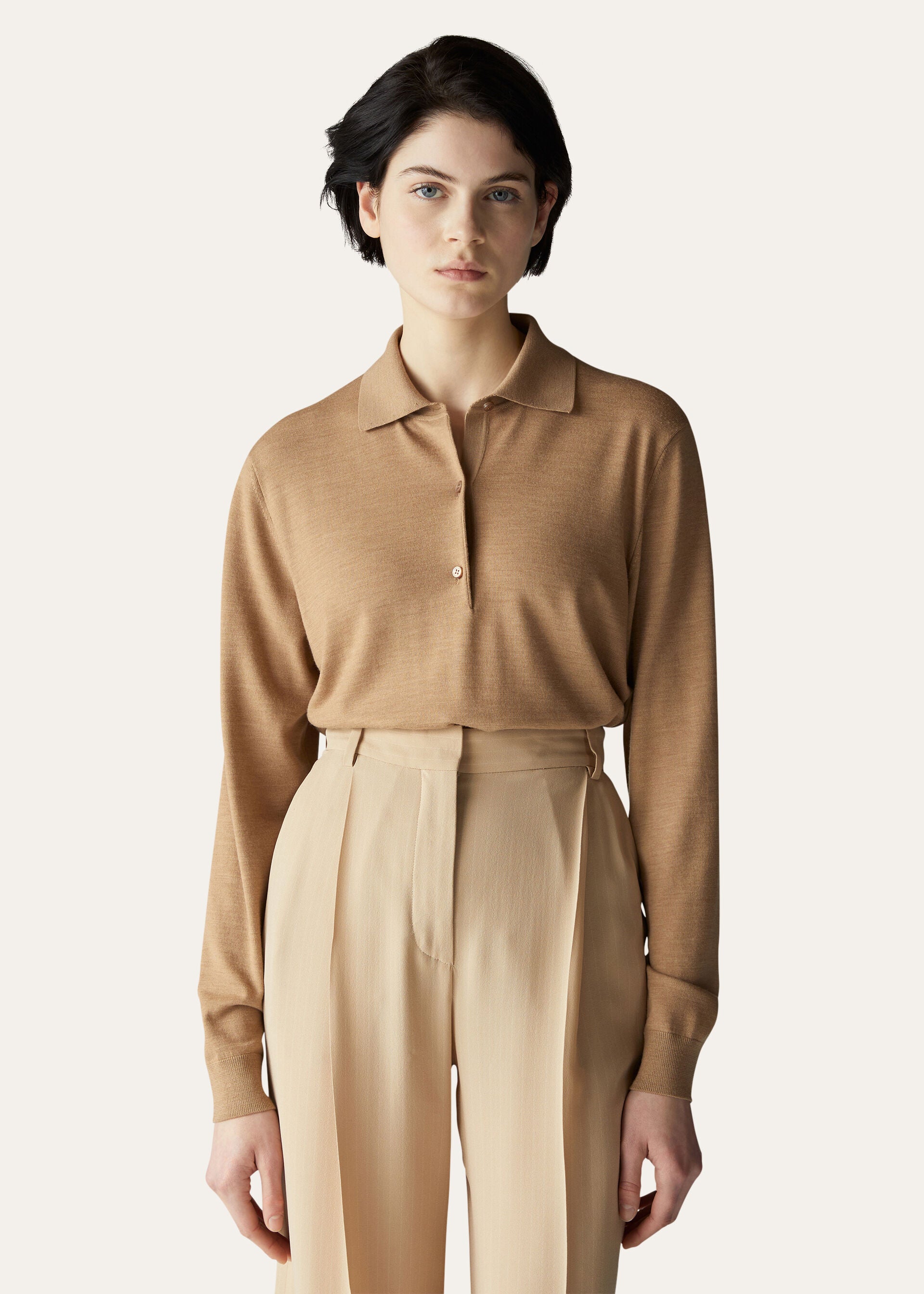The Gift of Kings® Polo Shirt - Acorn Melange