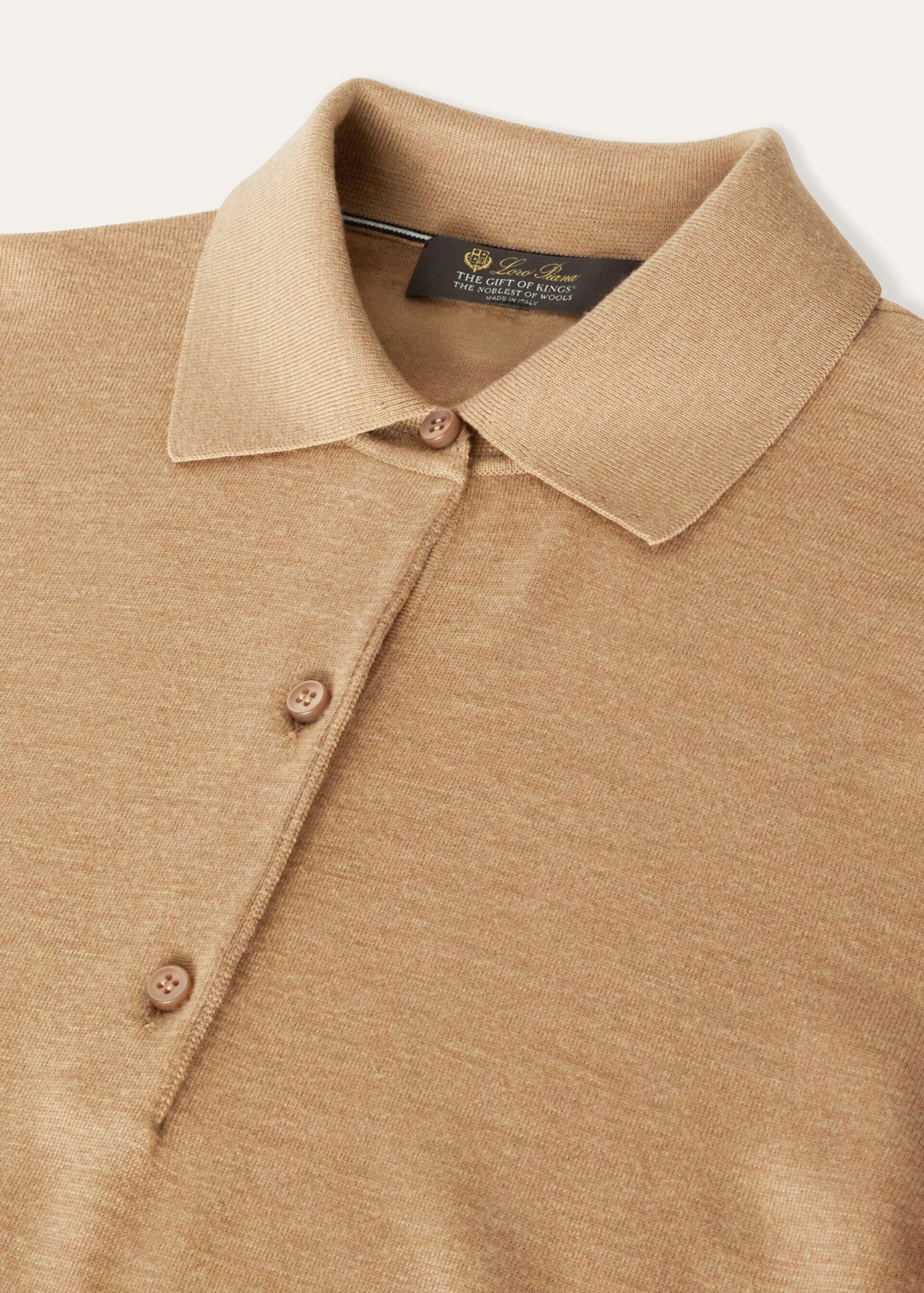 The Gift of Kings® Polo Shirt - Acorn Melange