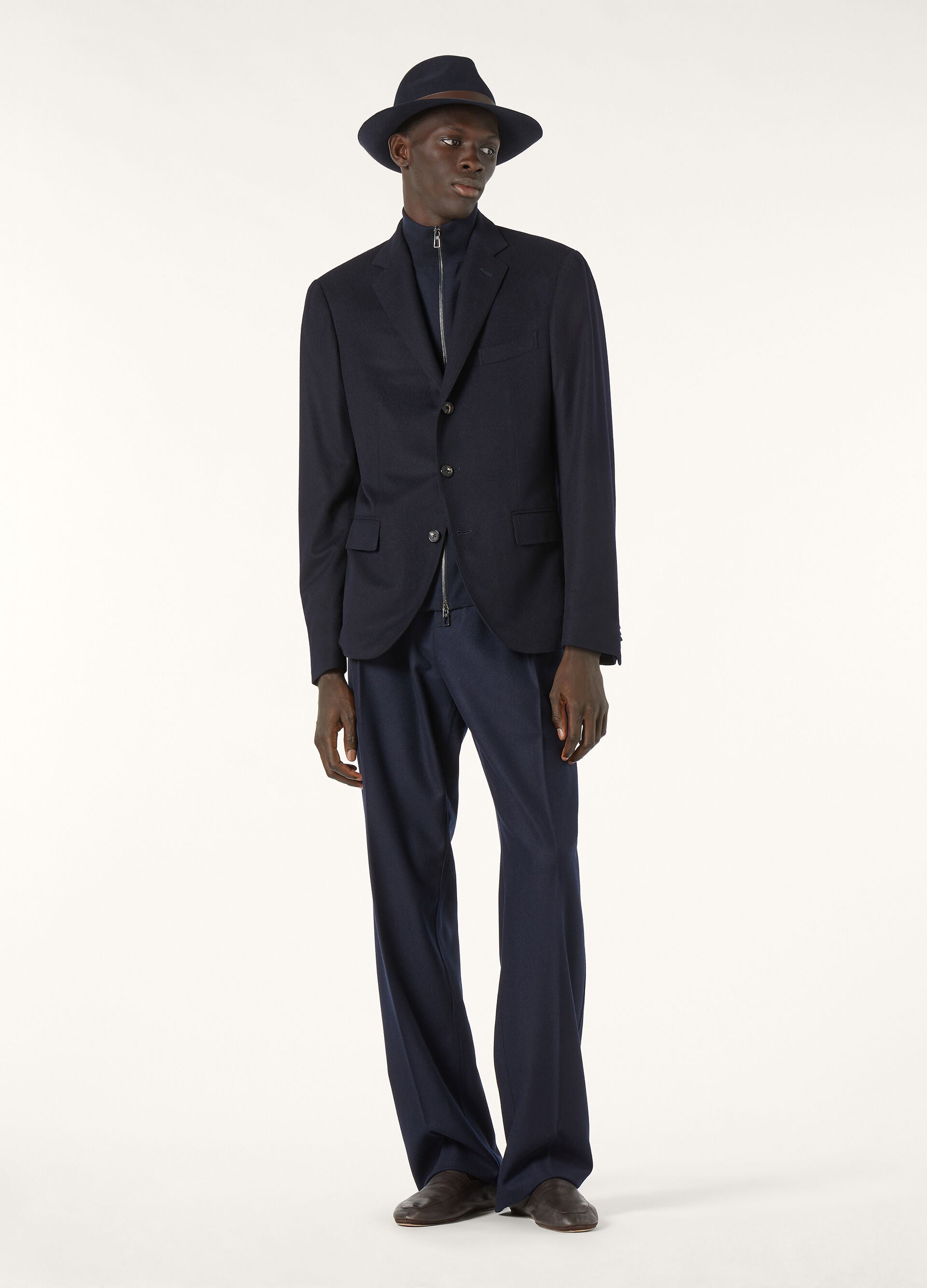New Order Jacket - Navy Blue