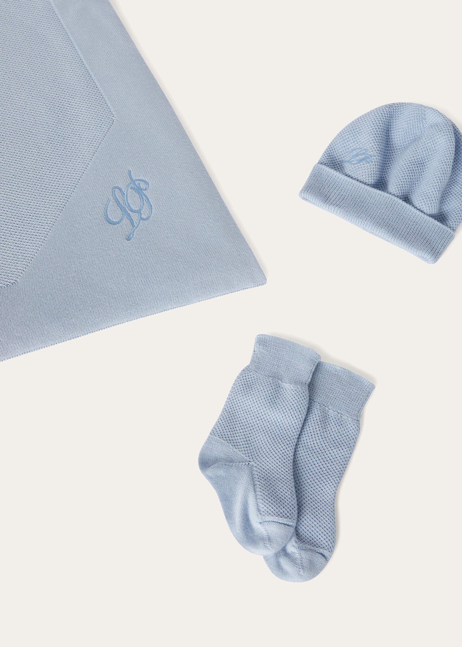 Baby Sunrise Socks - BABY BLUE