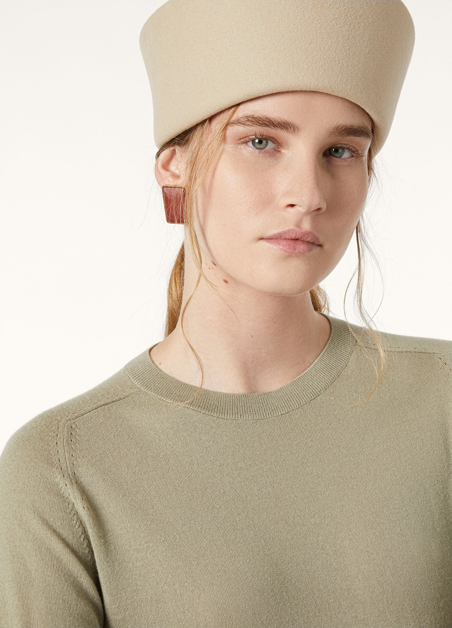 Piuma Crewneck - Dried Taragon