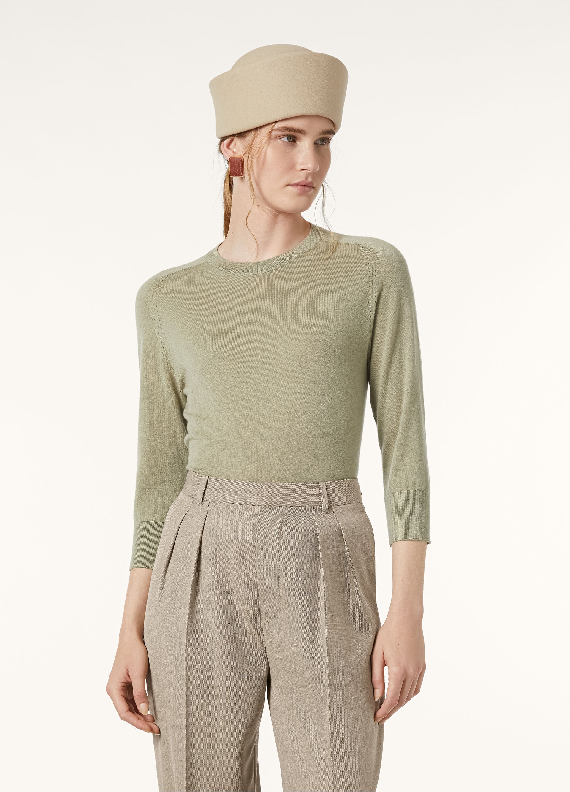 Piuma Crewneck - Dried Taragon