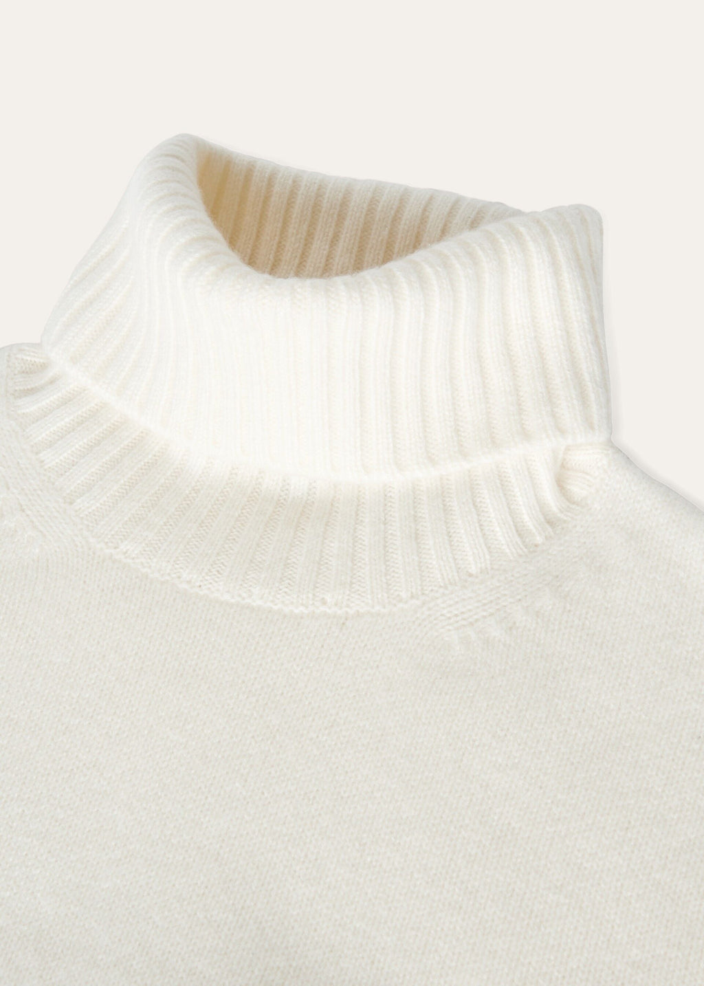 Parksville Turtleneck - White Titanium
