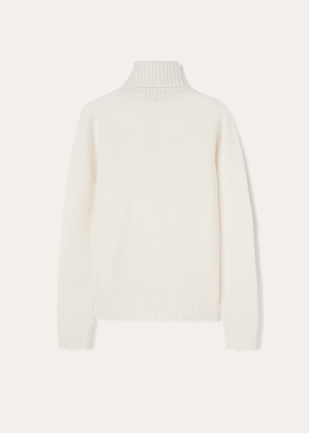 Parksville Turtleneck - White Titanium