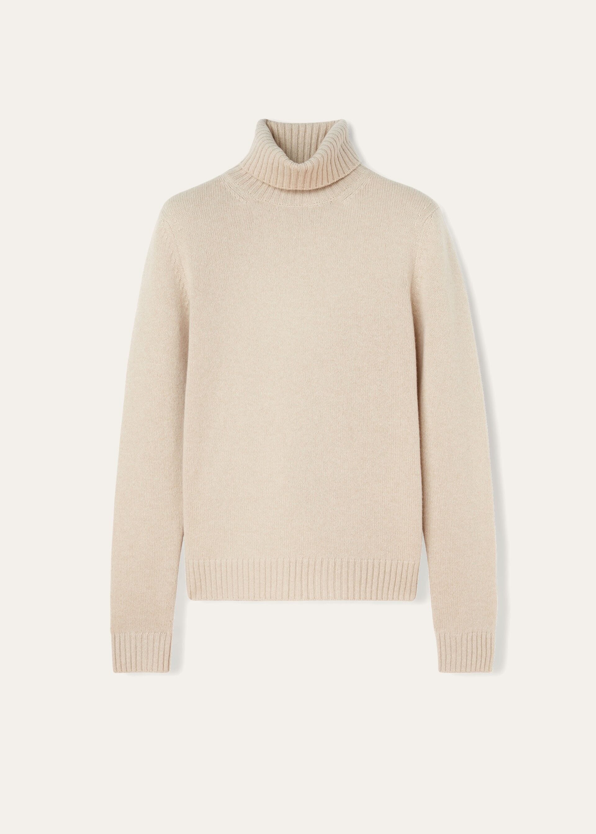 Parksville Turtleneck - Natural Melange