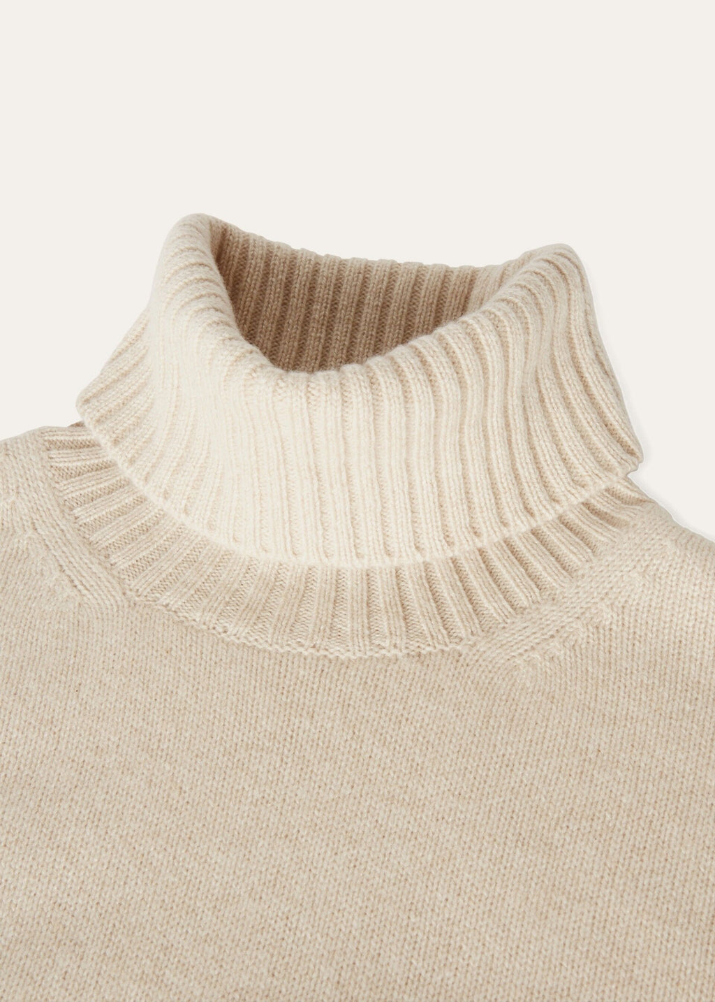 Parksville Turtleneck - Natural Melange