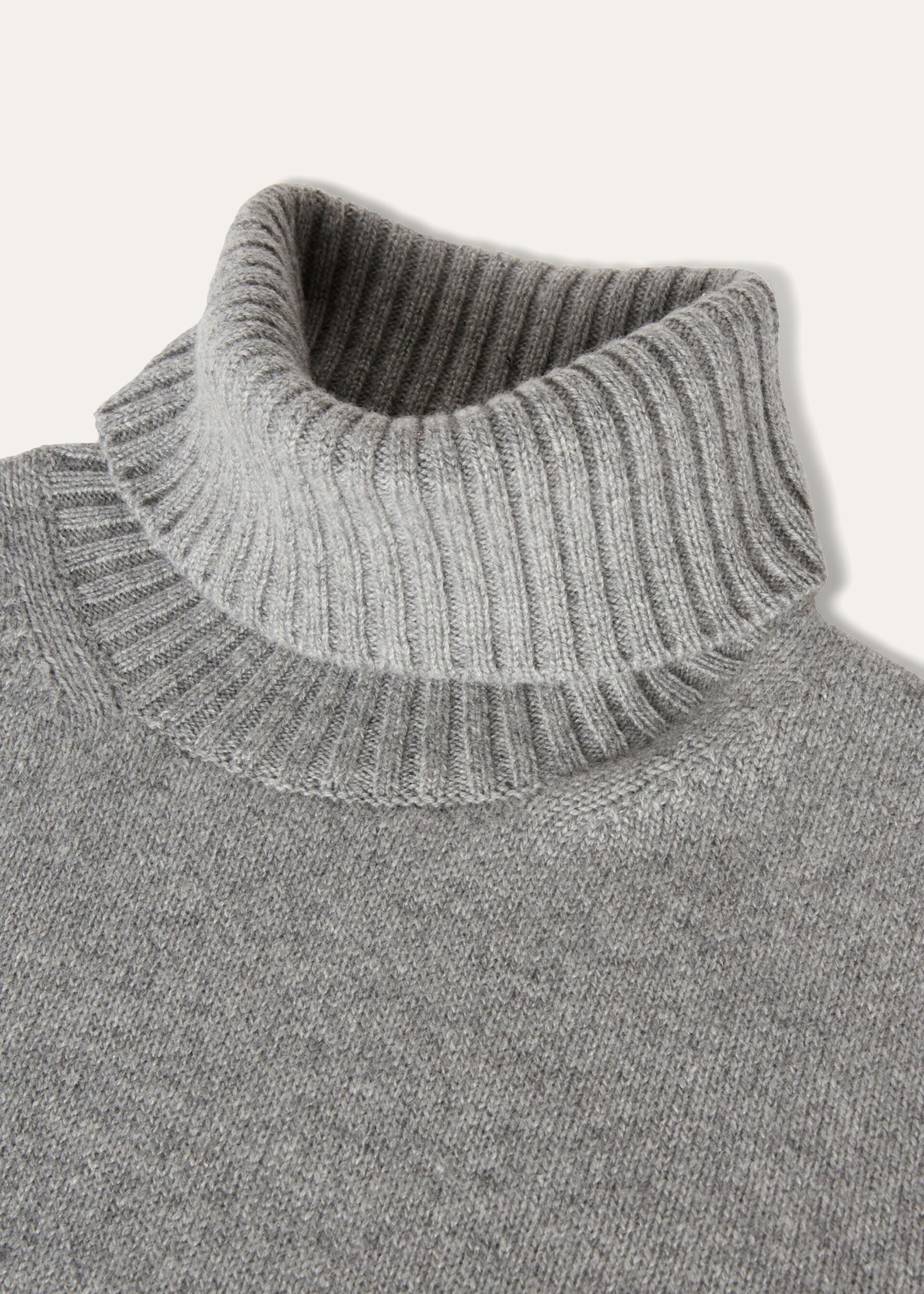 Parksville Turtleneck - Flannel Melange