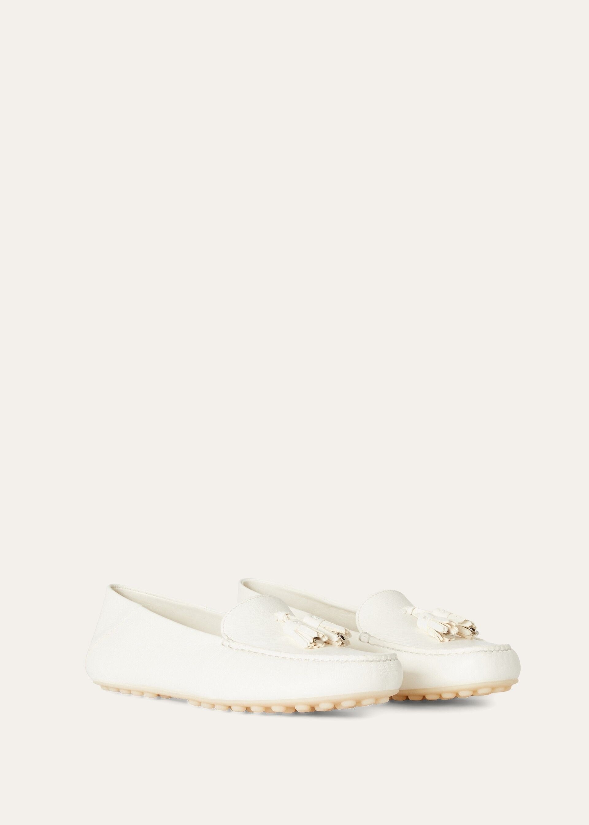 Dot Sole Walk Loafer - White